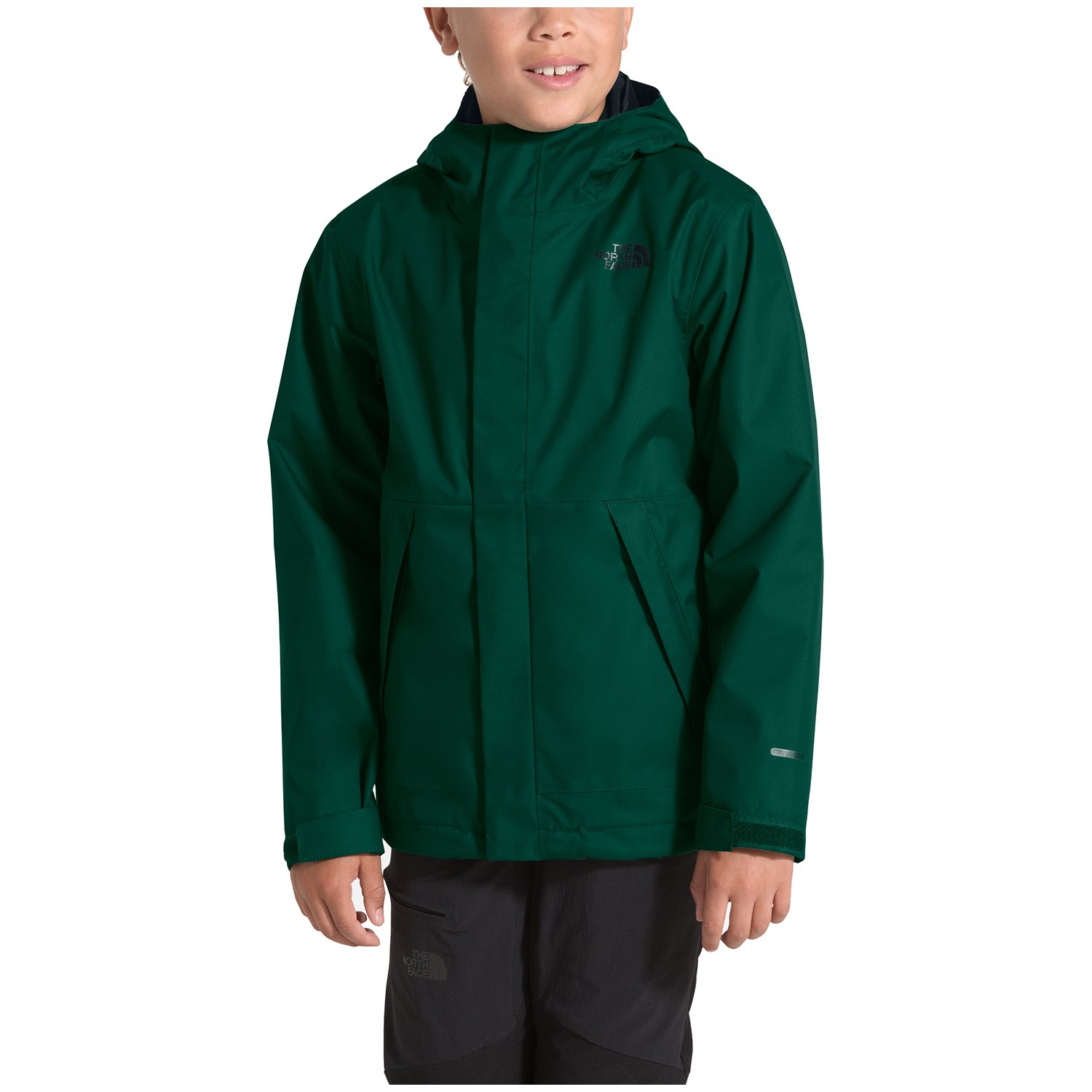 the north face big boys vortex hooded triclimate jacket