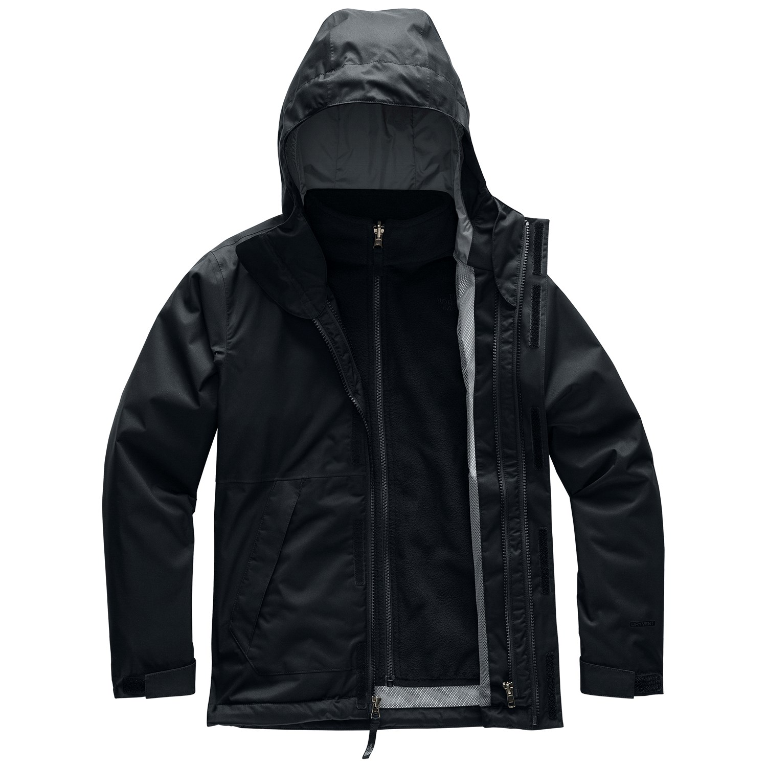 the north face boys vortex triclimate jacket