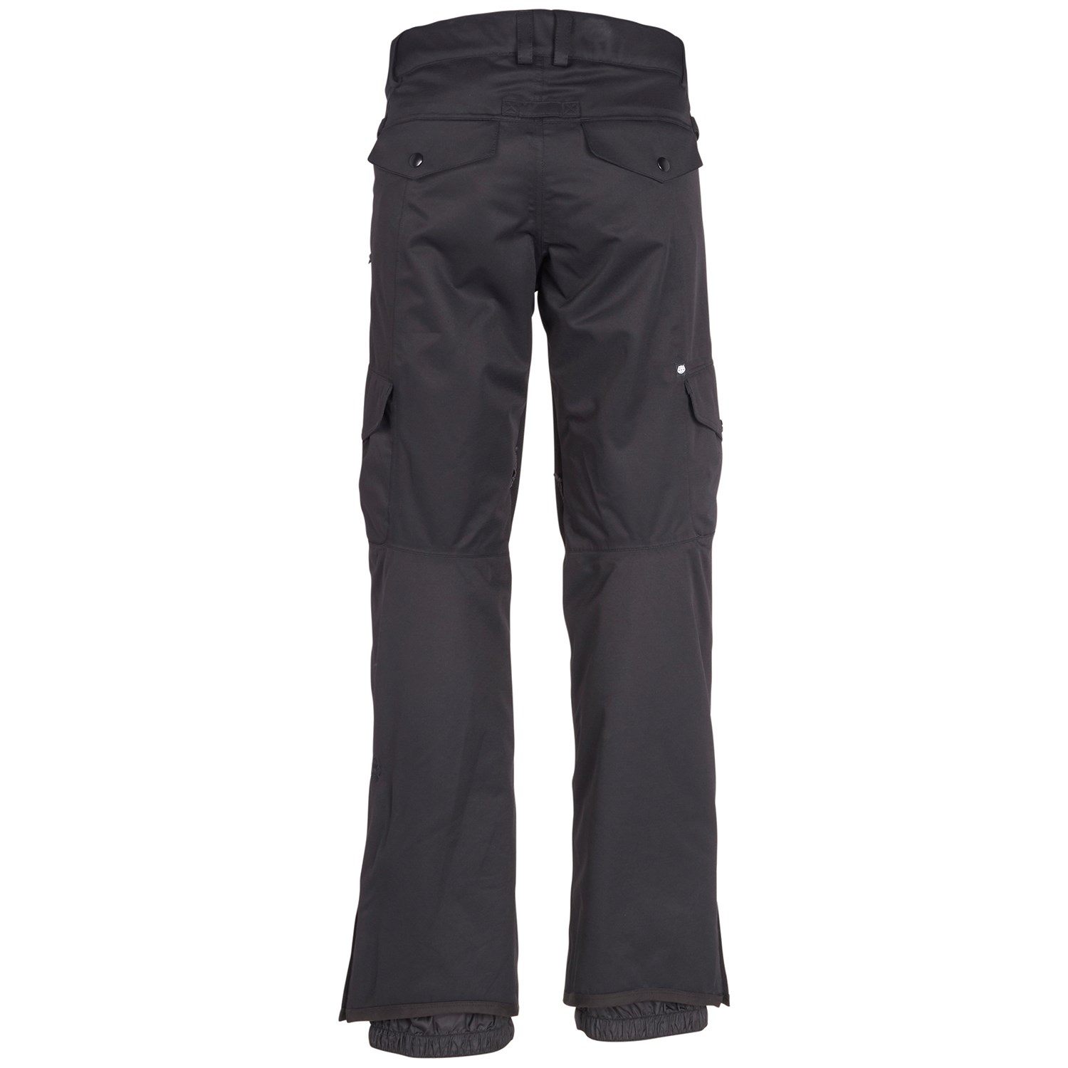 black insulated cargo pants