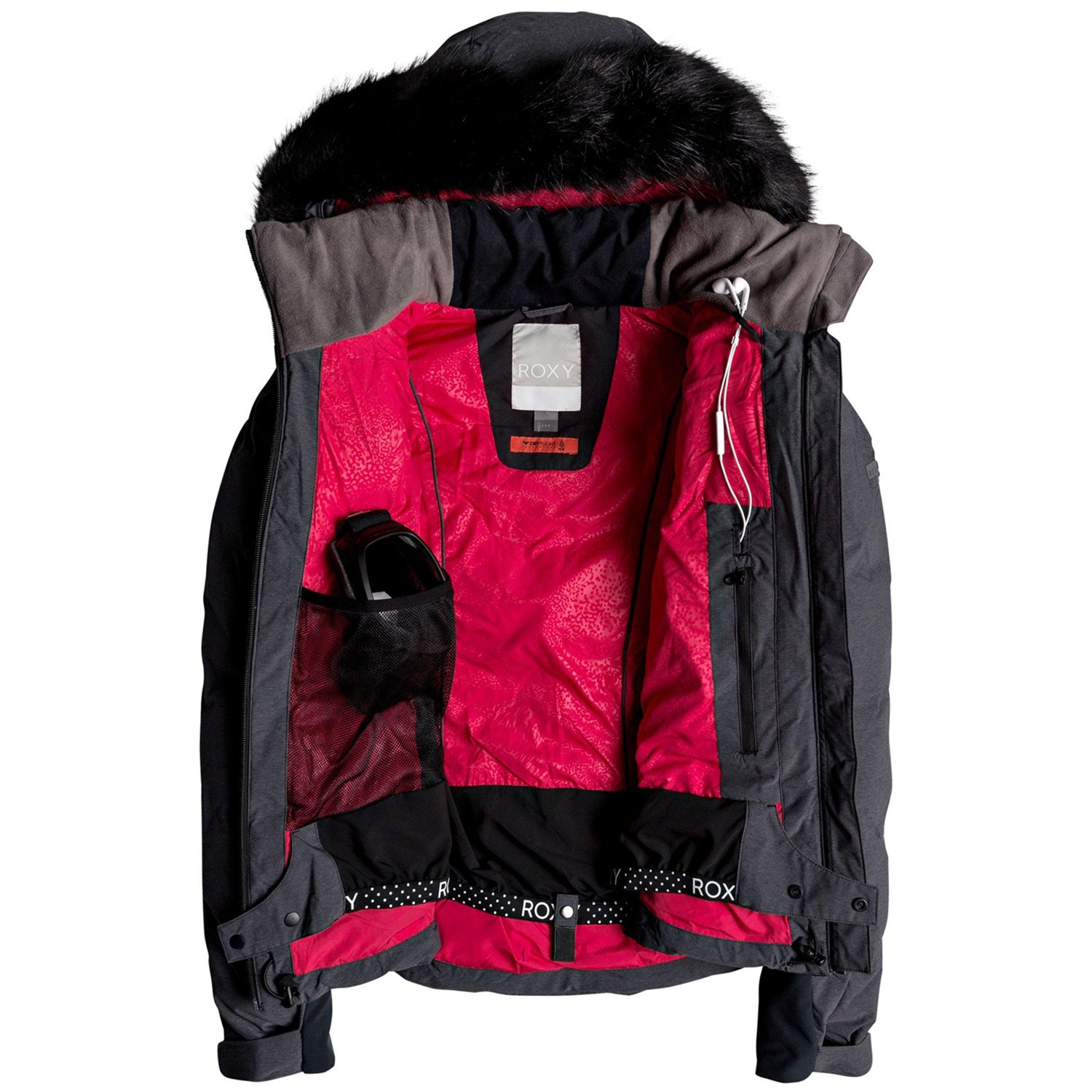 roxy snowstorm ski jacket