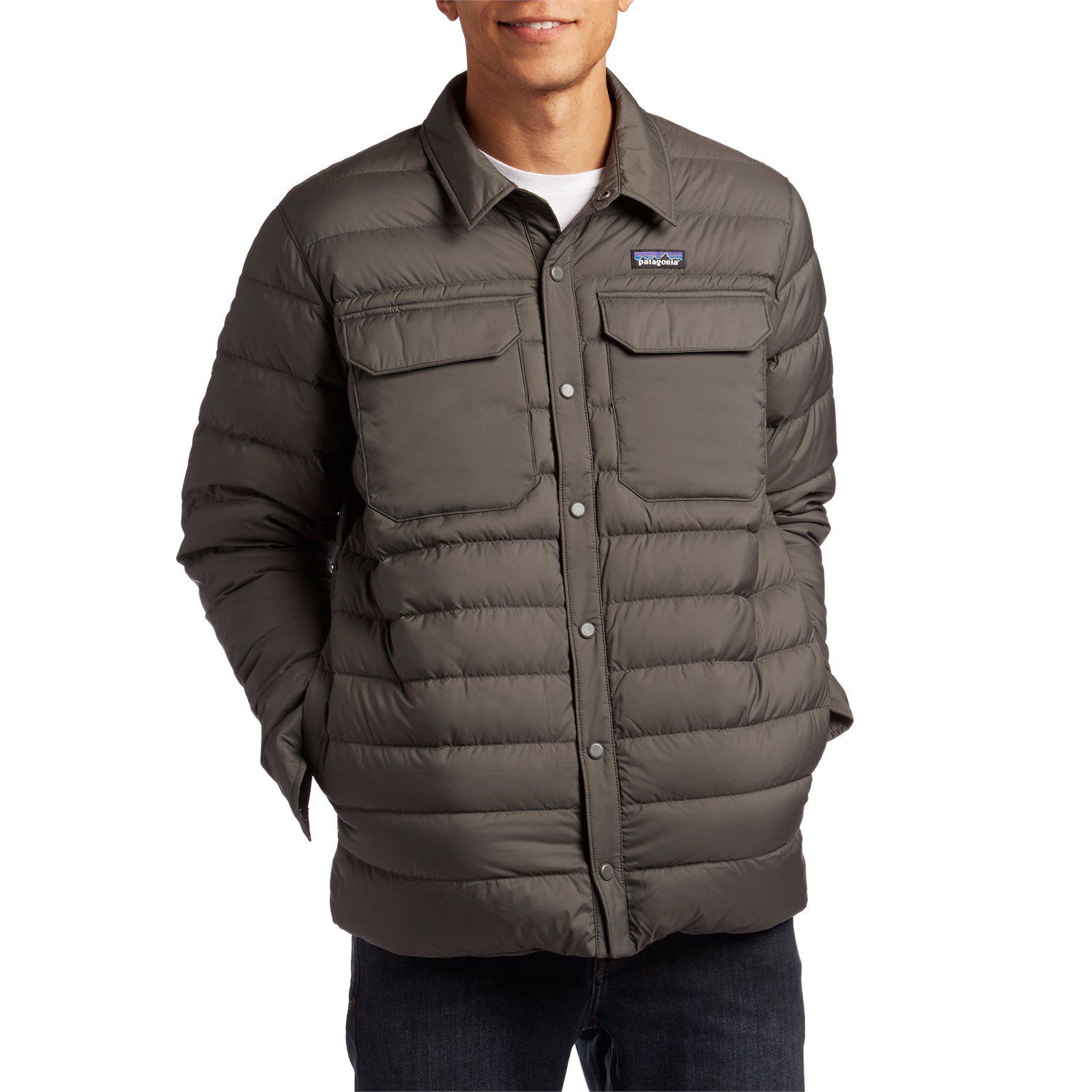 patagonia down shirt