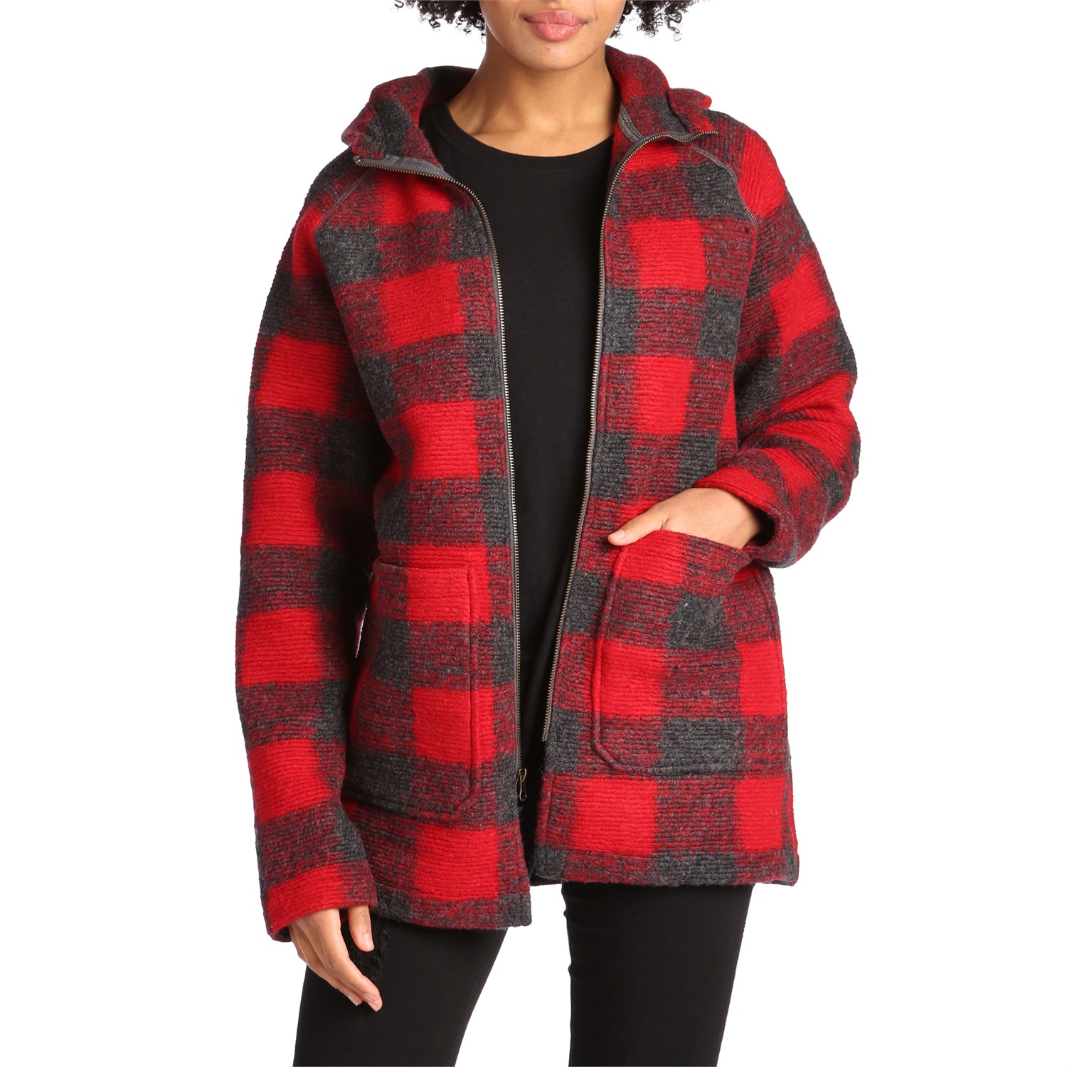 woolrich chilly days hooded jacket