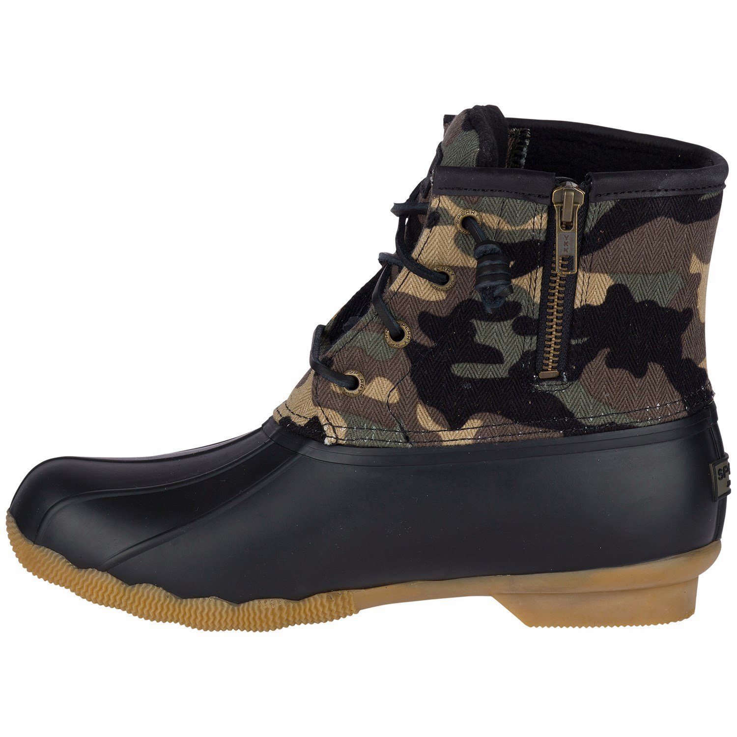 camo sperry duck boots