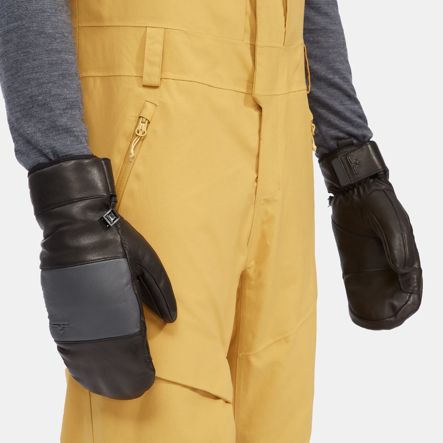 evo pagosa leather mittens