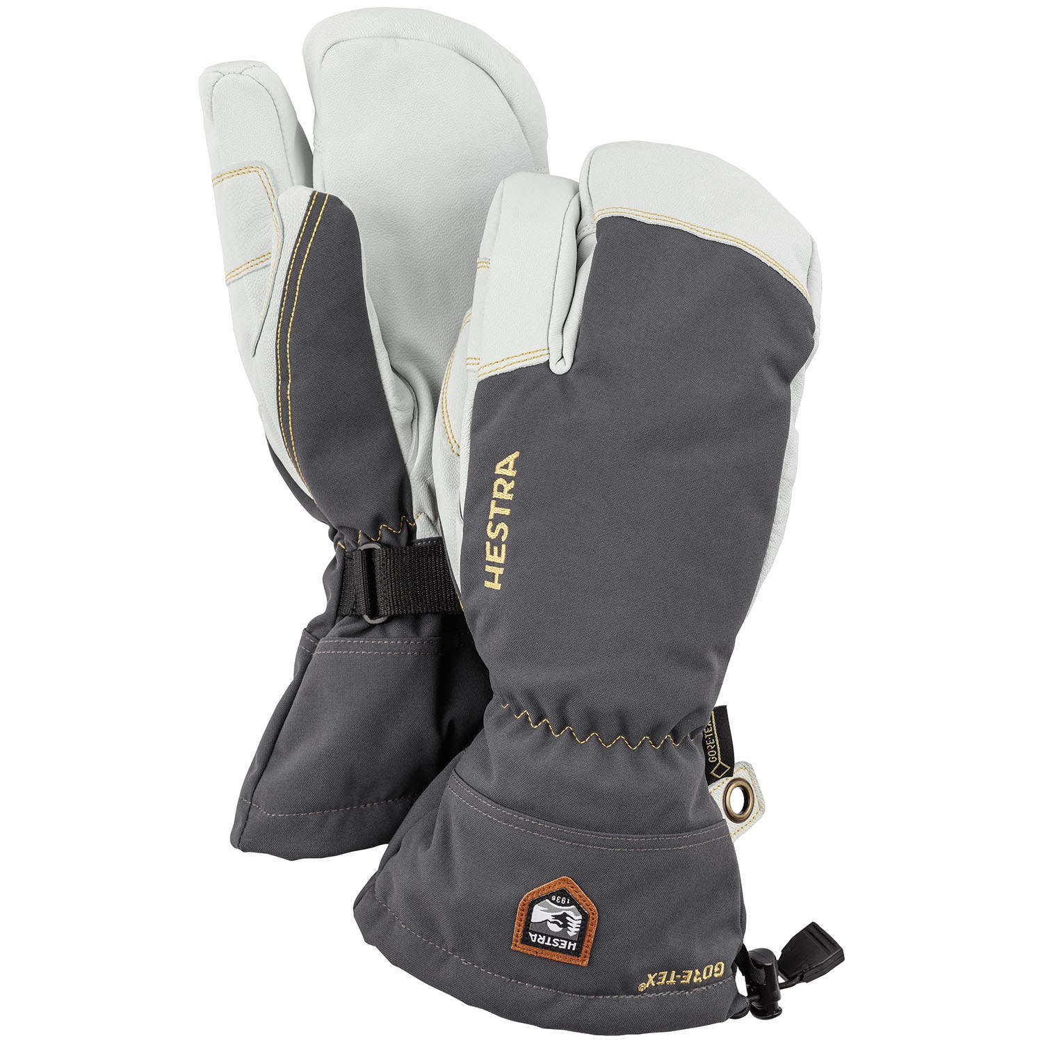 Hestra Army Leather Gore-Tex 3-Finger Mittens | evo