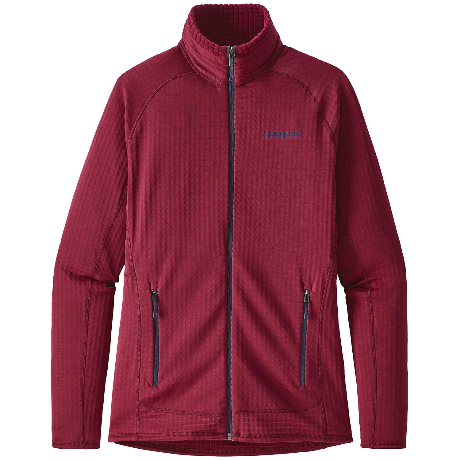 patagonia full zip fleece jacket