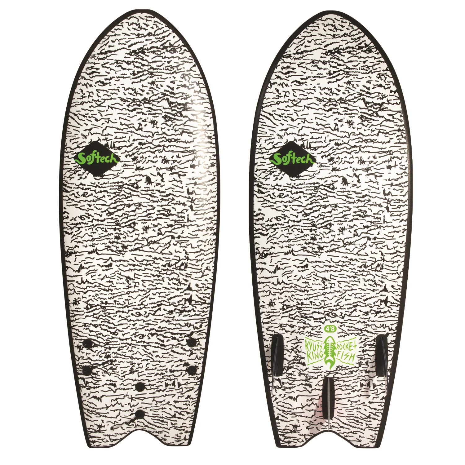 Softech Kyuss Fish FCS II 4'8