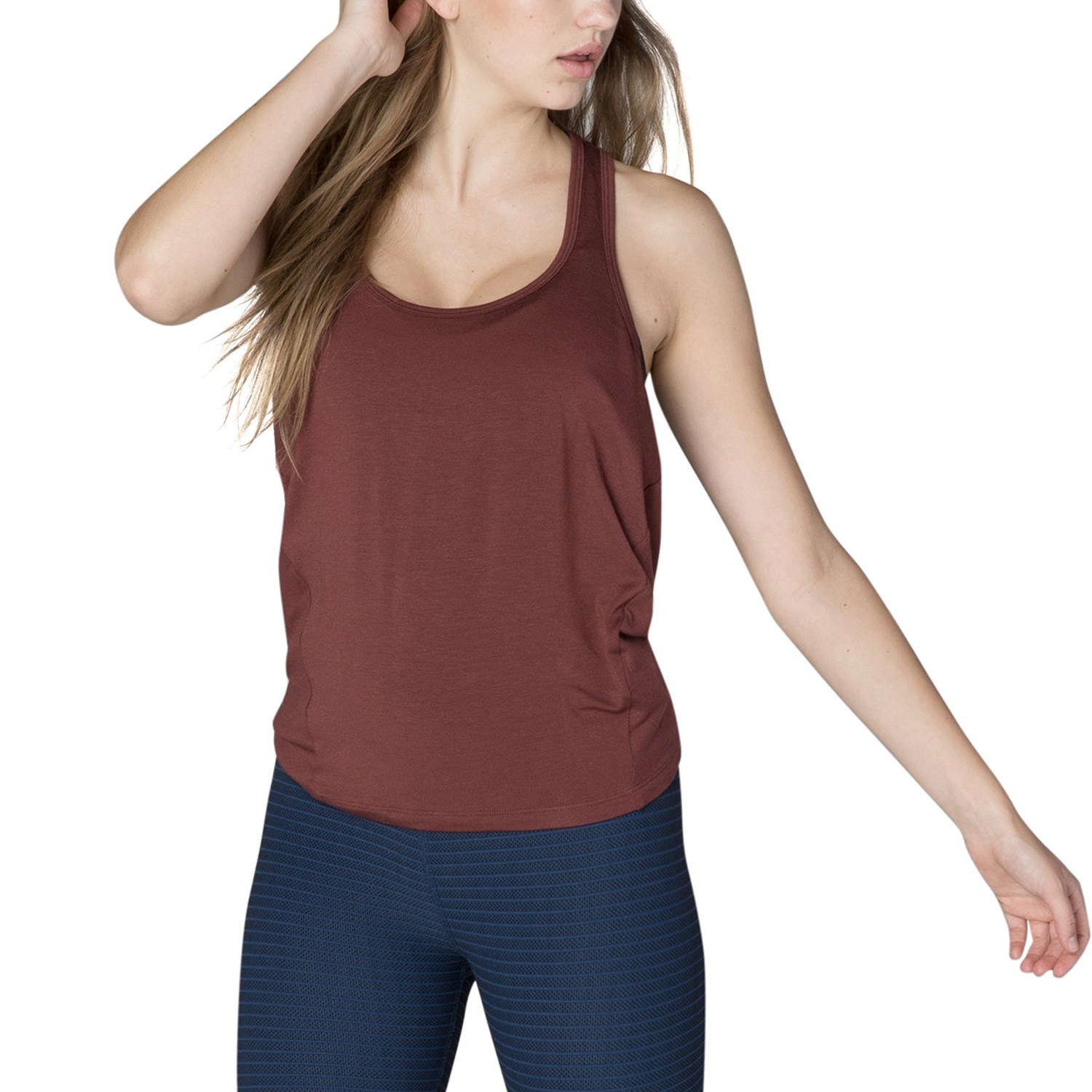 tie back yoga top