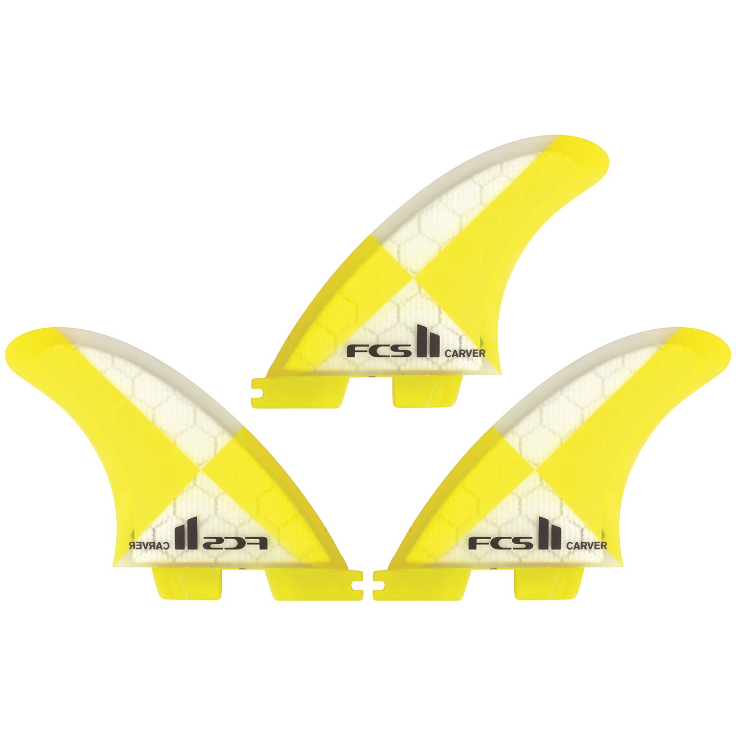 FCS II Carver PC Medium Tri Fin Set | evo