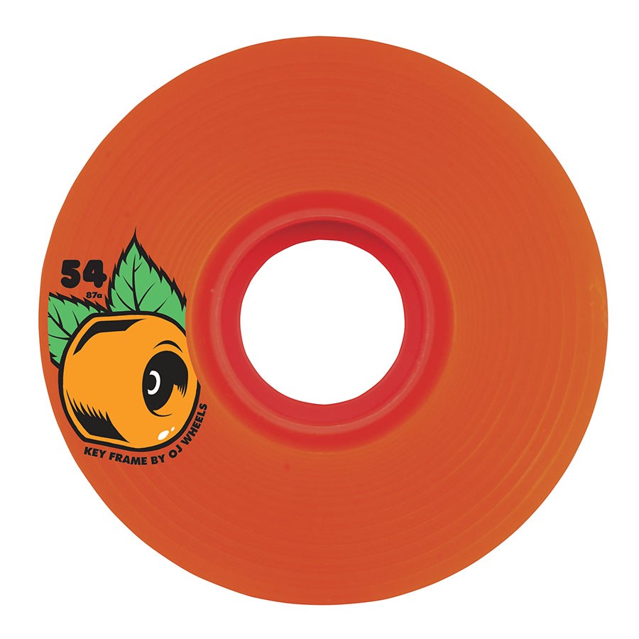 OJ Keyframe Orange 87a Skateboard Wheels | evo