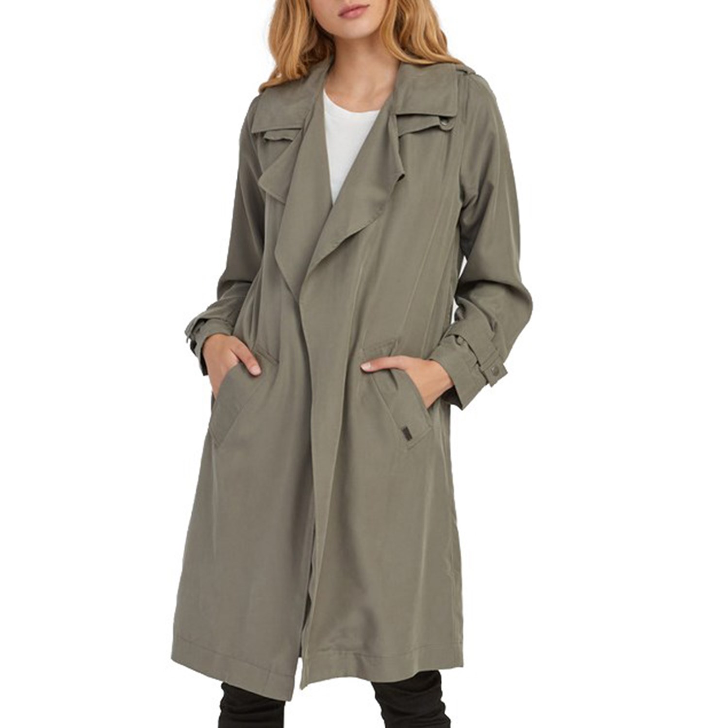 womens long mac coats