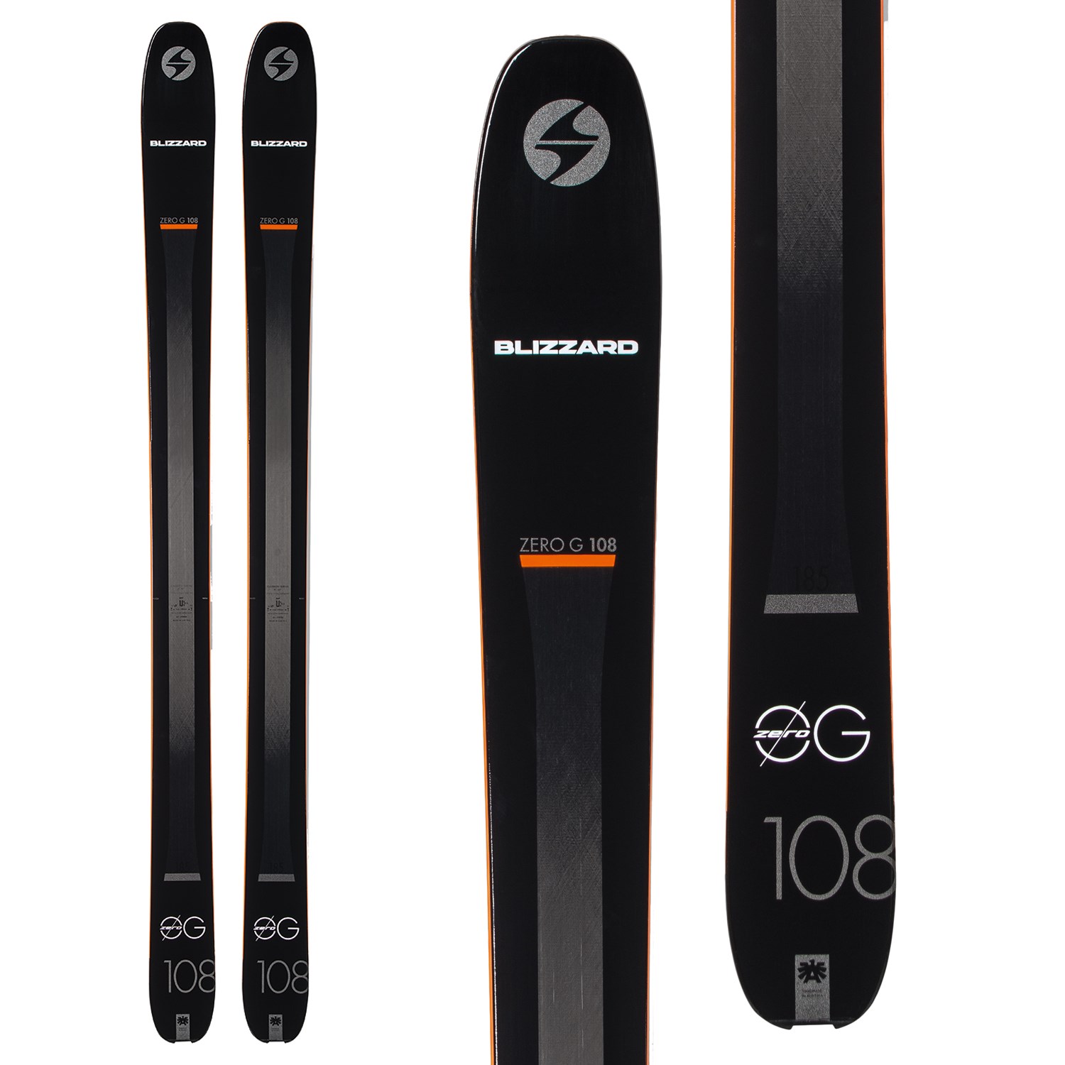 Blizzard Zero G 108 Skis 2019 | evo