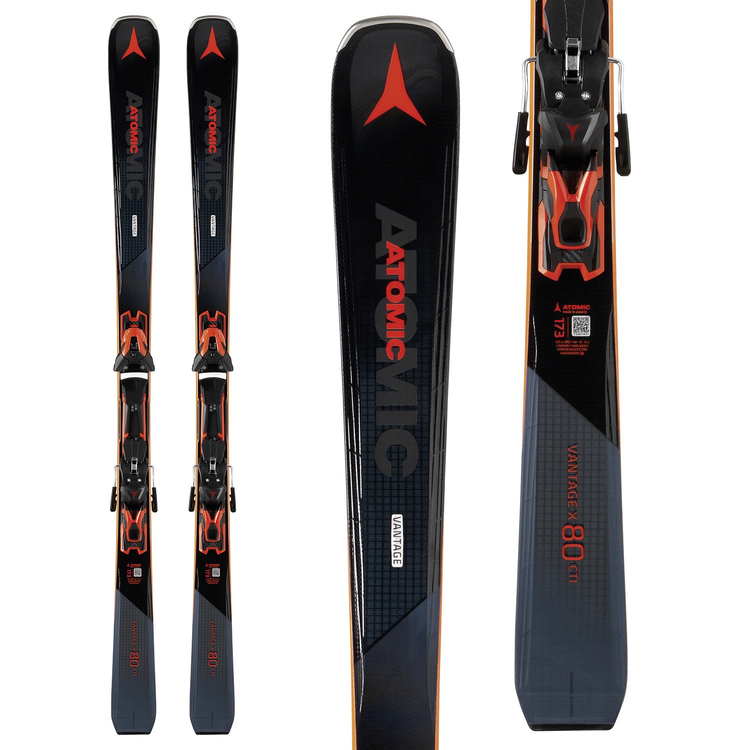Atomic Vantage X 80 CTI Skis + FT 12 GW Bindings 2019 | evo