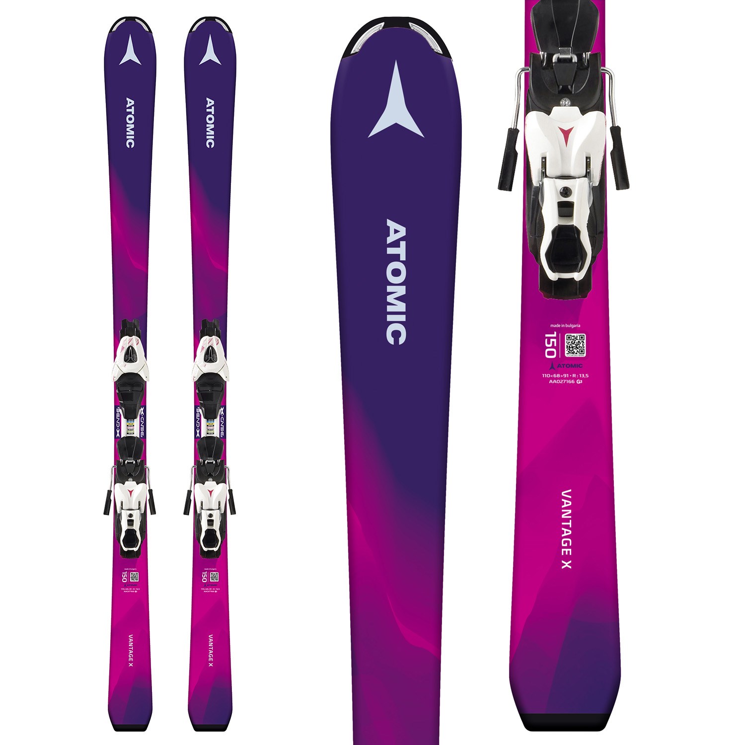 Atomic Vantage Girl X Skis + L 7 Bindings - Girls' 2019 | evo