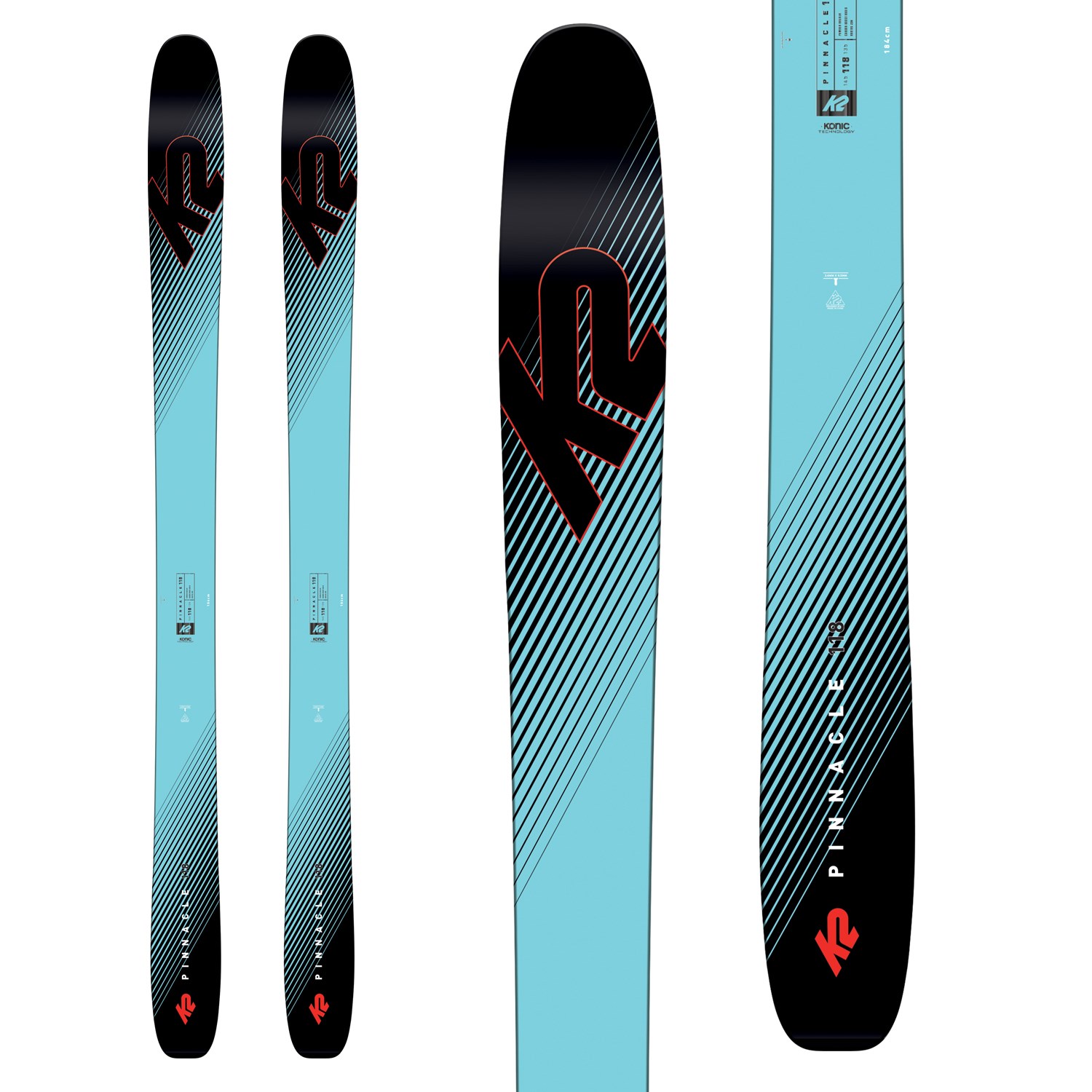 K2 Pinnacle 118 Skis 2019 | evo