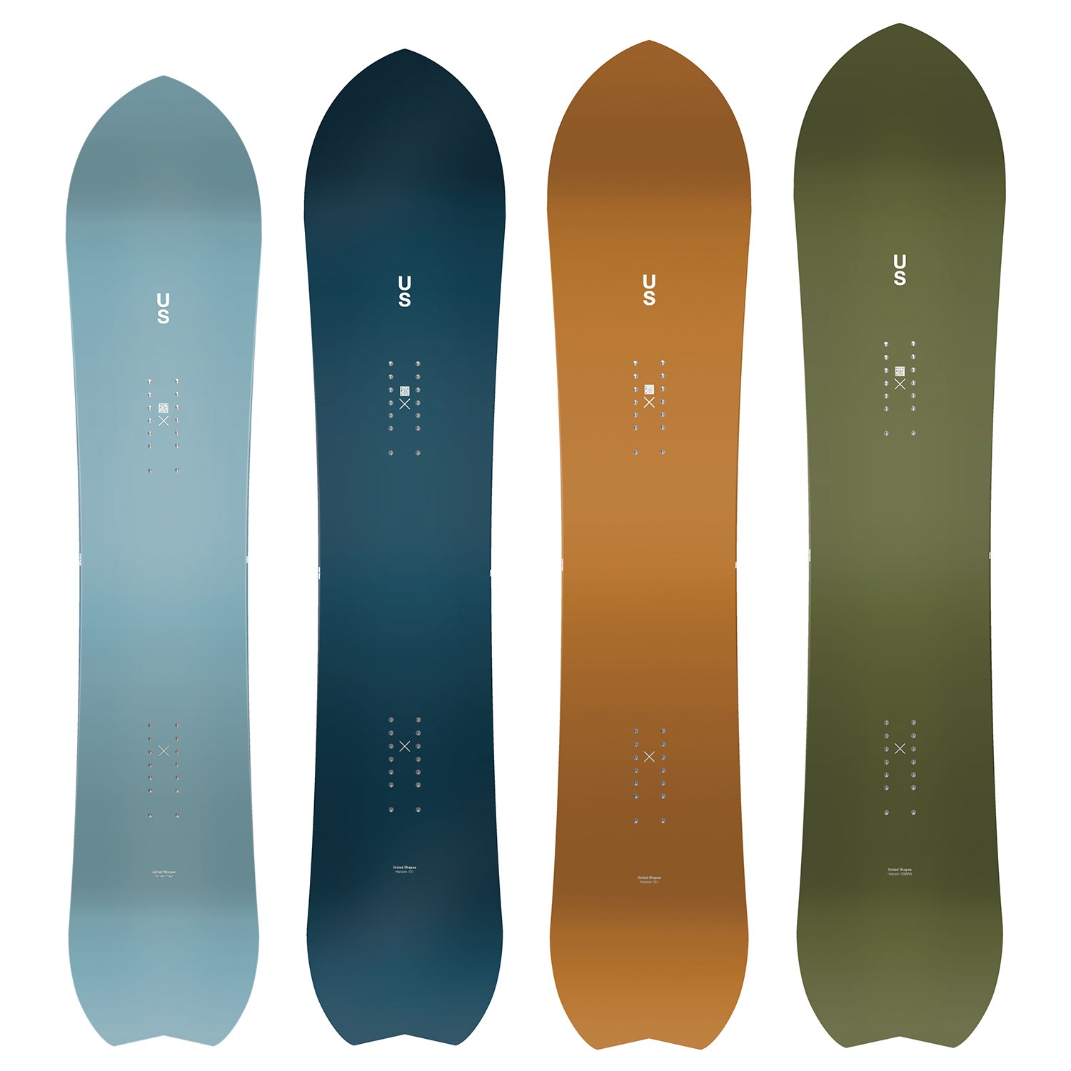United Shapes Horizon Snowboard 2019 | evo