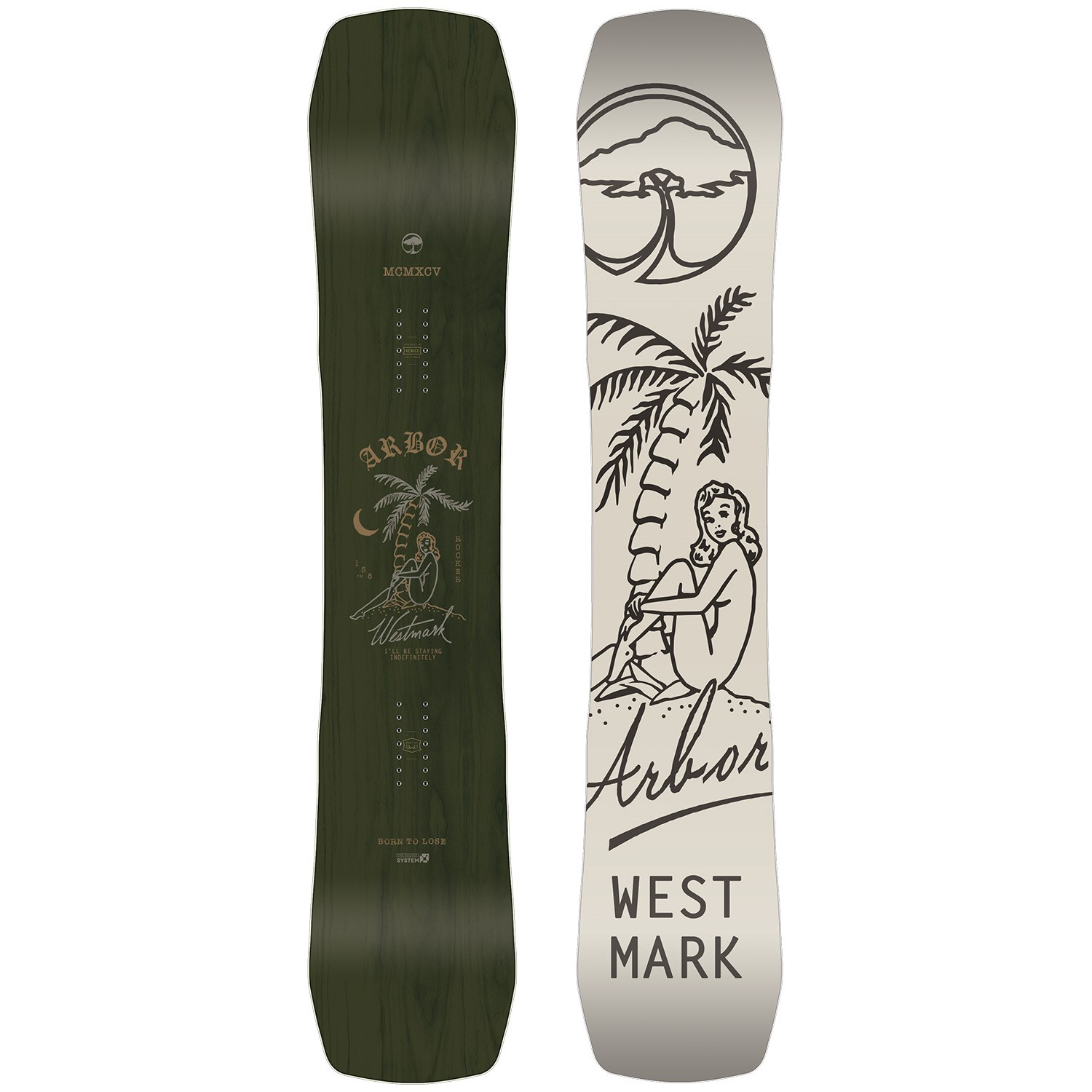Arbor Westmark Rocker Snowboard 2019 | evo