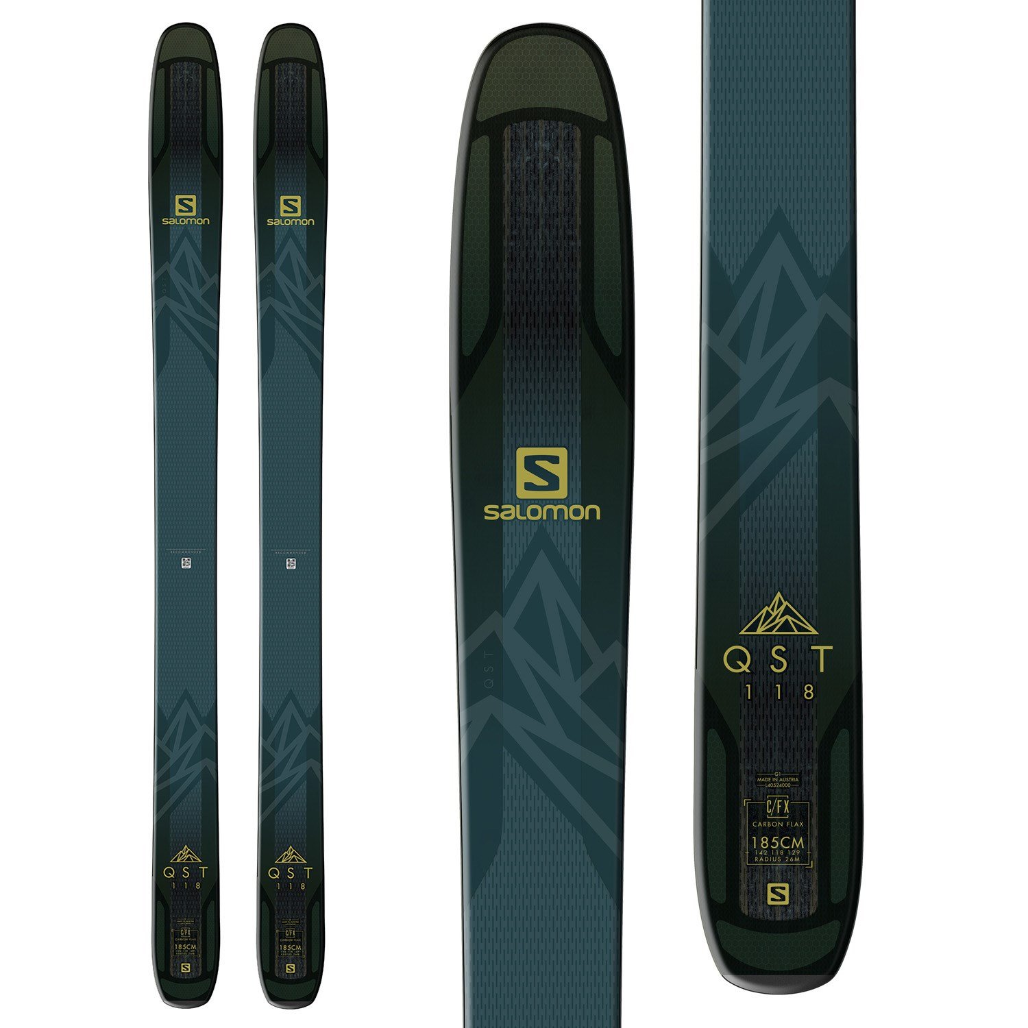 Salomon QST 118 Skis 2019 | evo