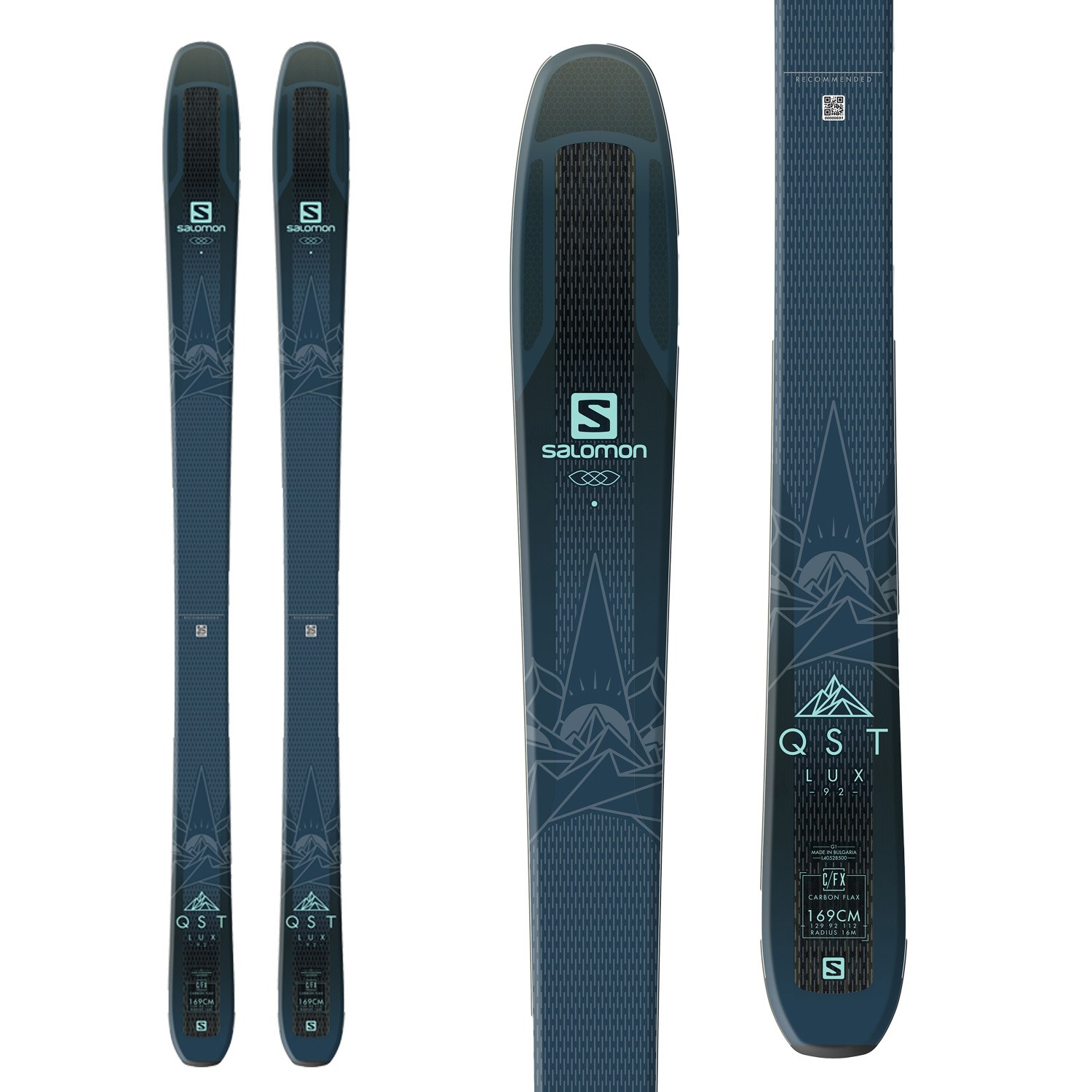 Salomon QST Lux 92 Skis - Women's 2019 