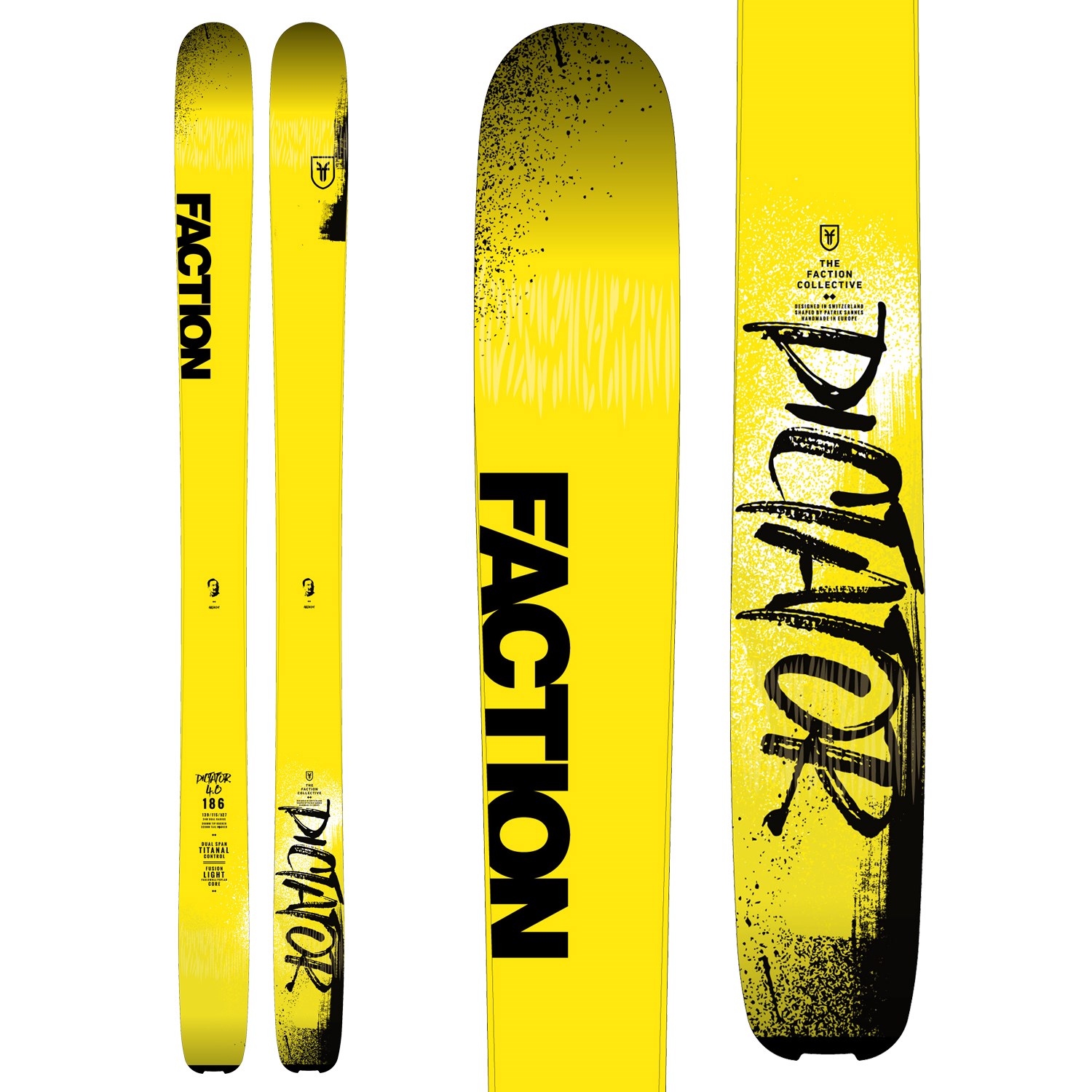 Faction Dictator 4.0 Skis 2019 | evo