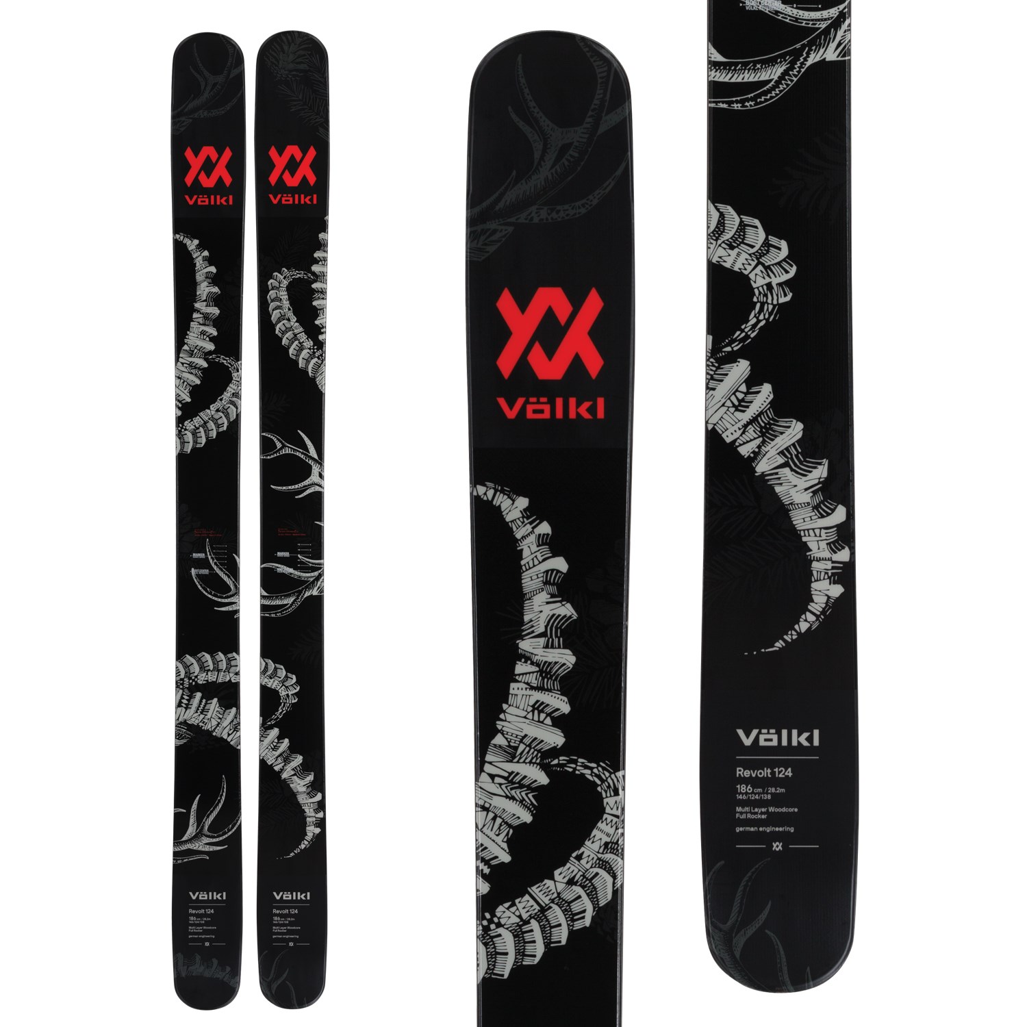 Völkl Revolt 124 Skis 2019 | evo Canada