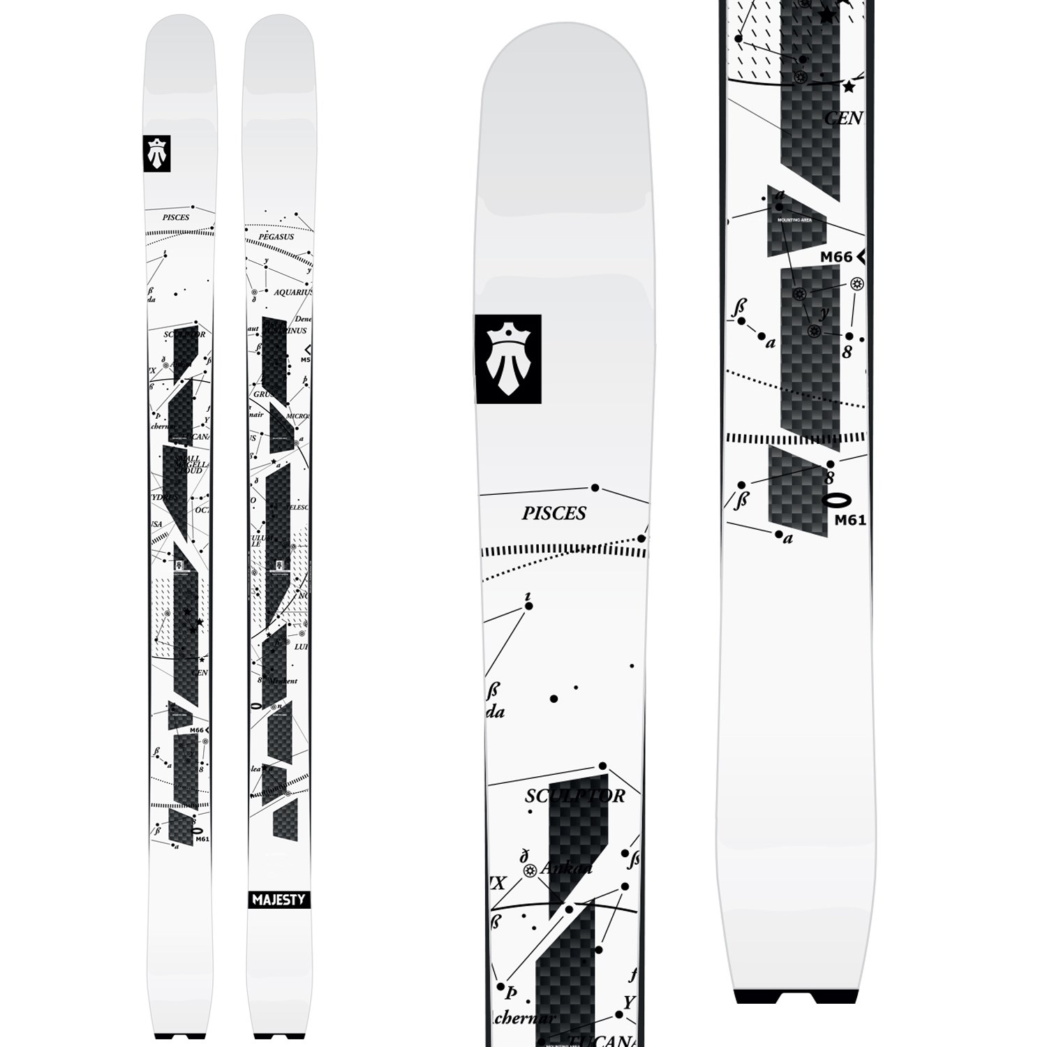 Majesty Supernova Carbon Skis 2019 | evo