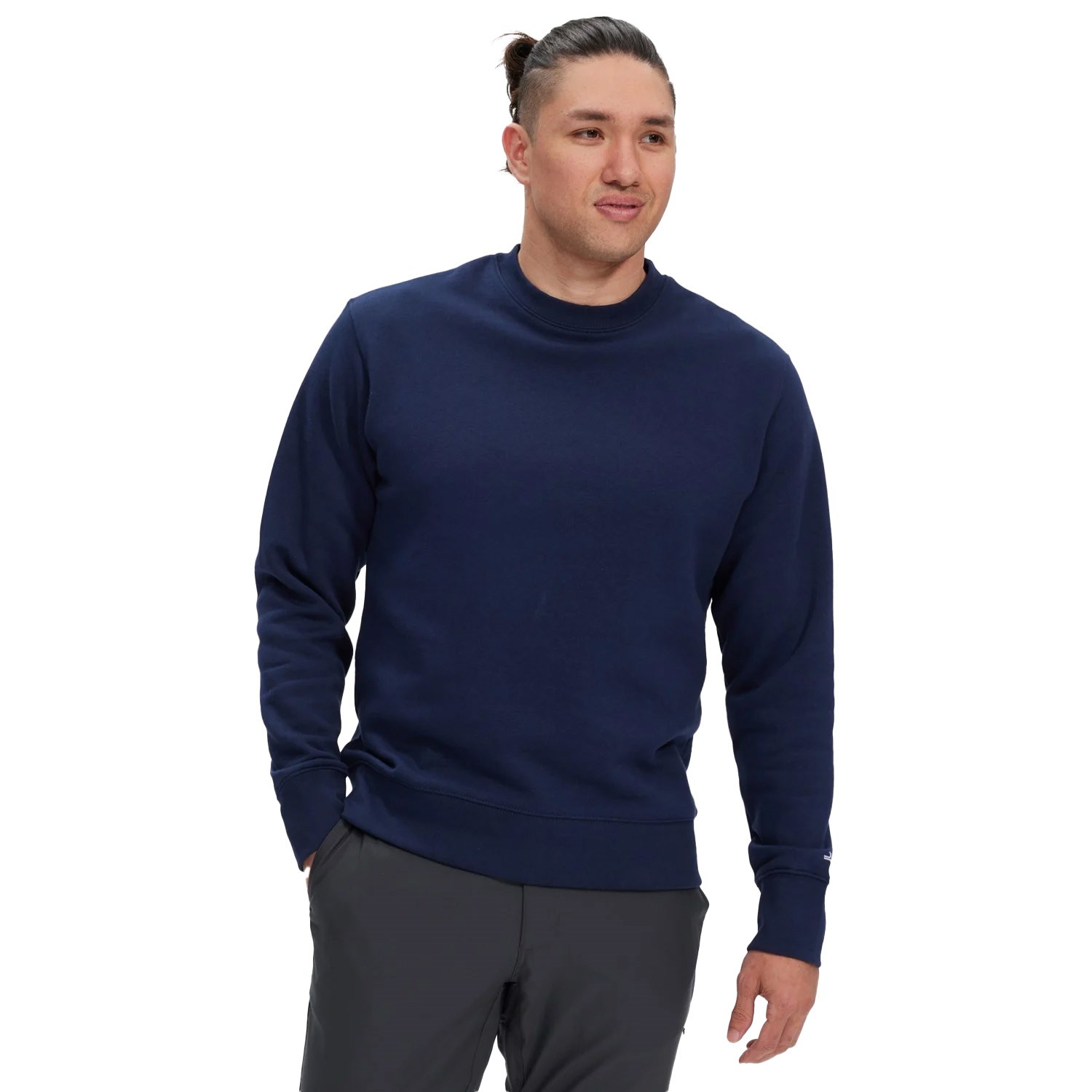 The north face tape poly hot sale crew sweatshirt