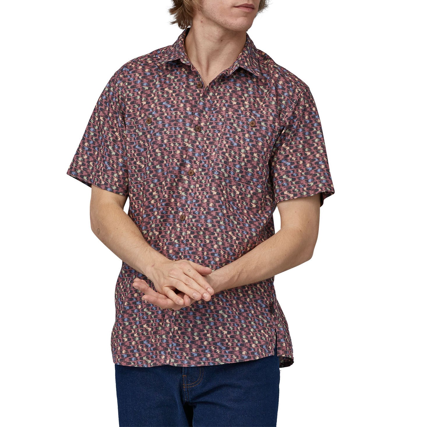 Patagonia Back Step Short-Sleeve Button-Down Shirt