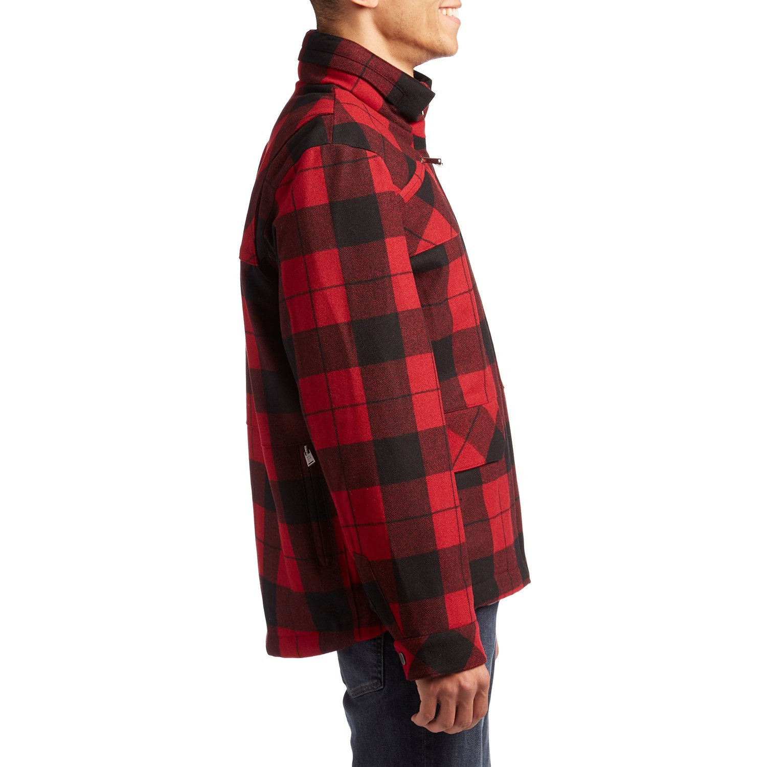 pendleton men's waterproof wool blend coat
