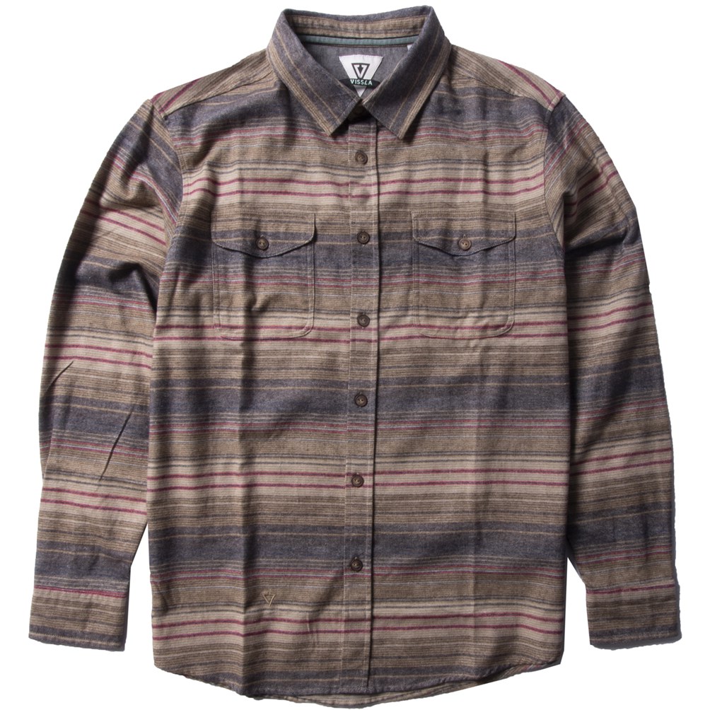 Vissla Central Coast Long-Sleeve Flannel Shirt | evo Canada