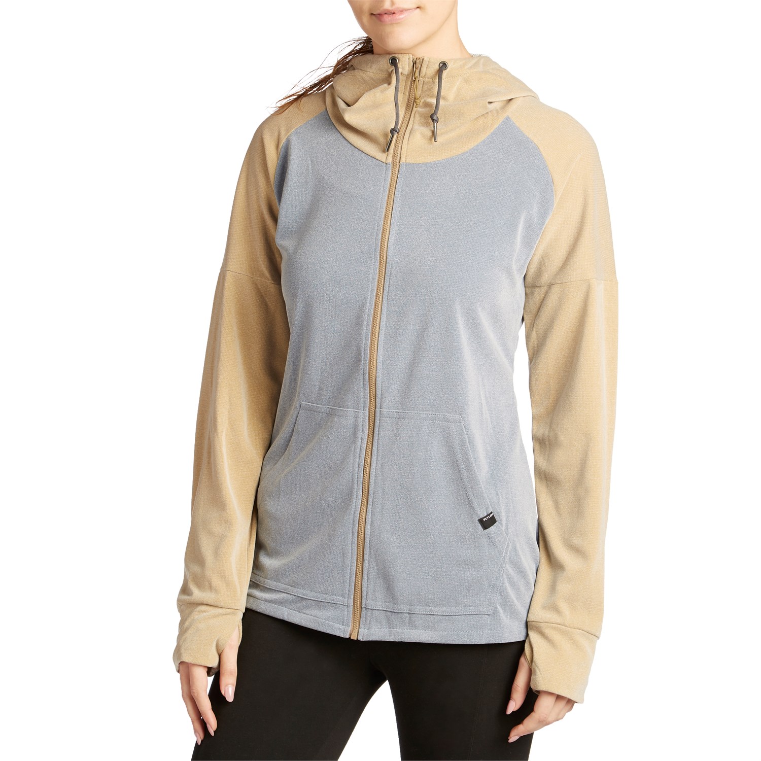tan hoodie womens