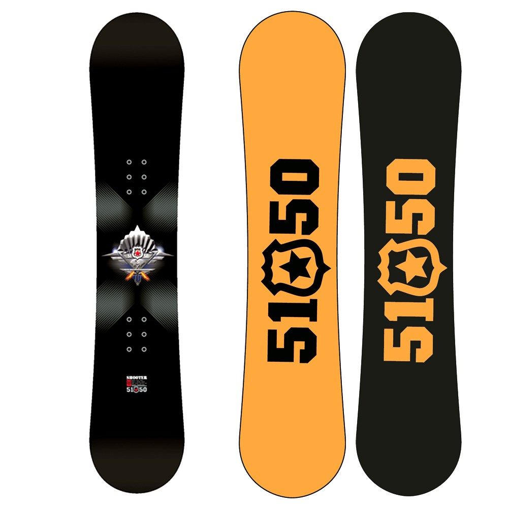 5150 Shooter Jr. Snowboard + FF1500 (Black) Bindings - Boy's 2008