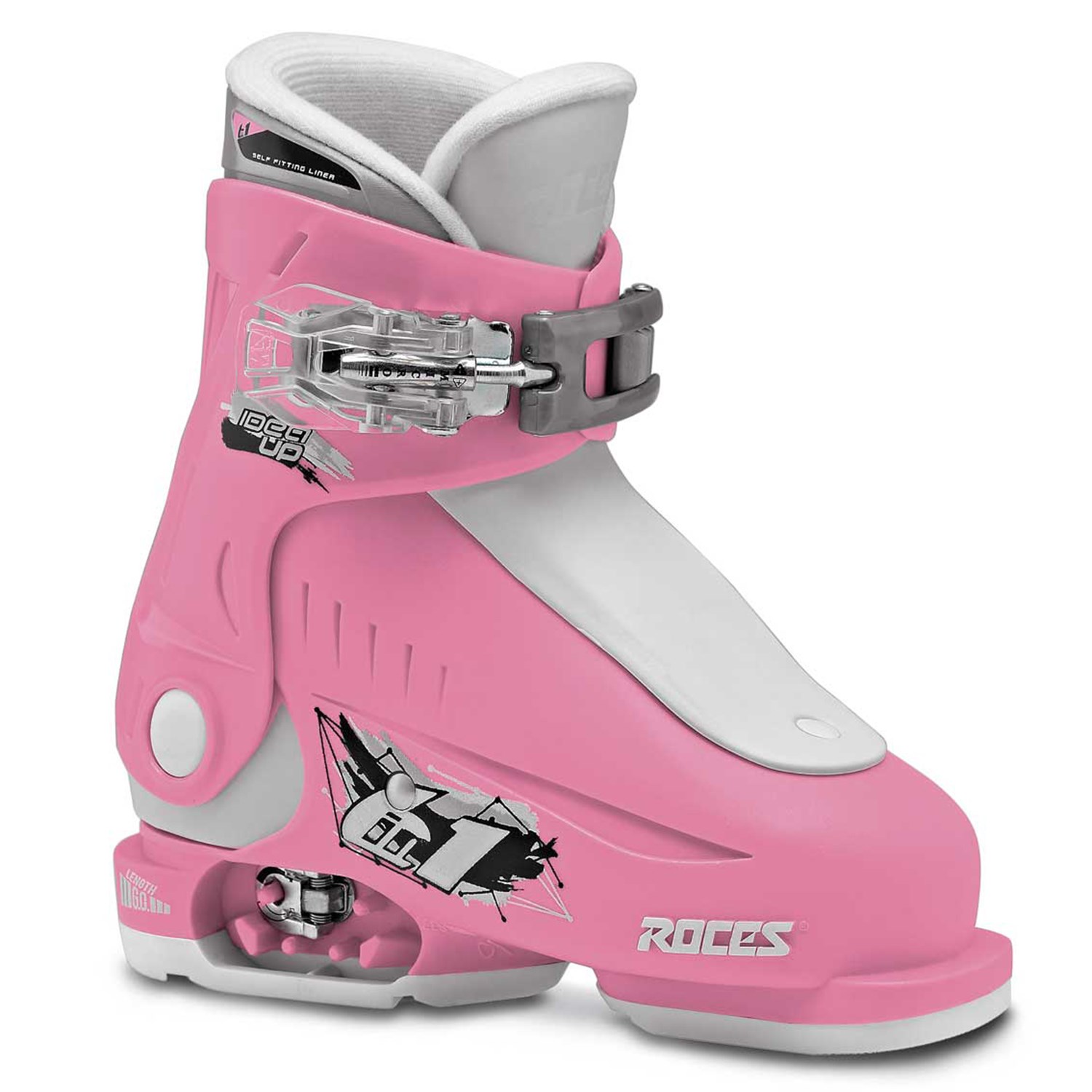 Roces Idea Adjustable Alpine Ski Boots (16.0-18.5) - Little Kids