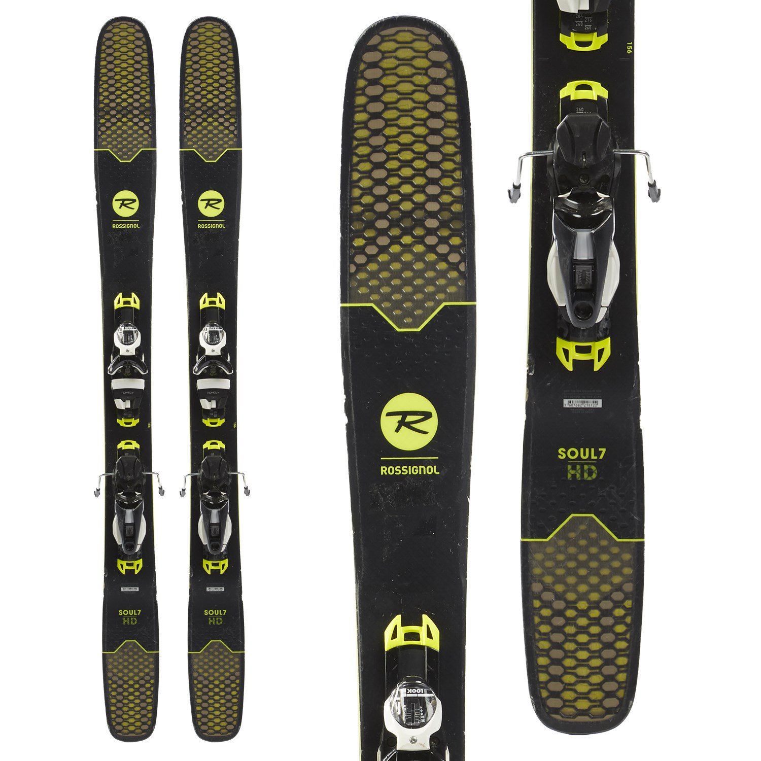 Rossignol Soul 7 HD Skis + Konect SPX 