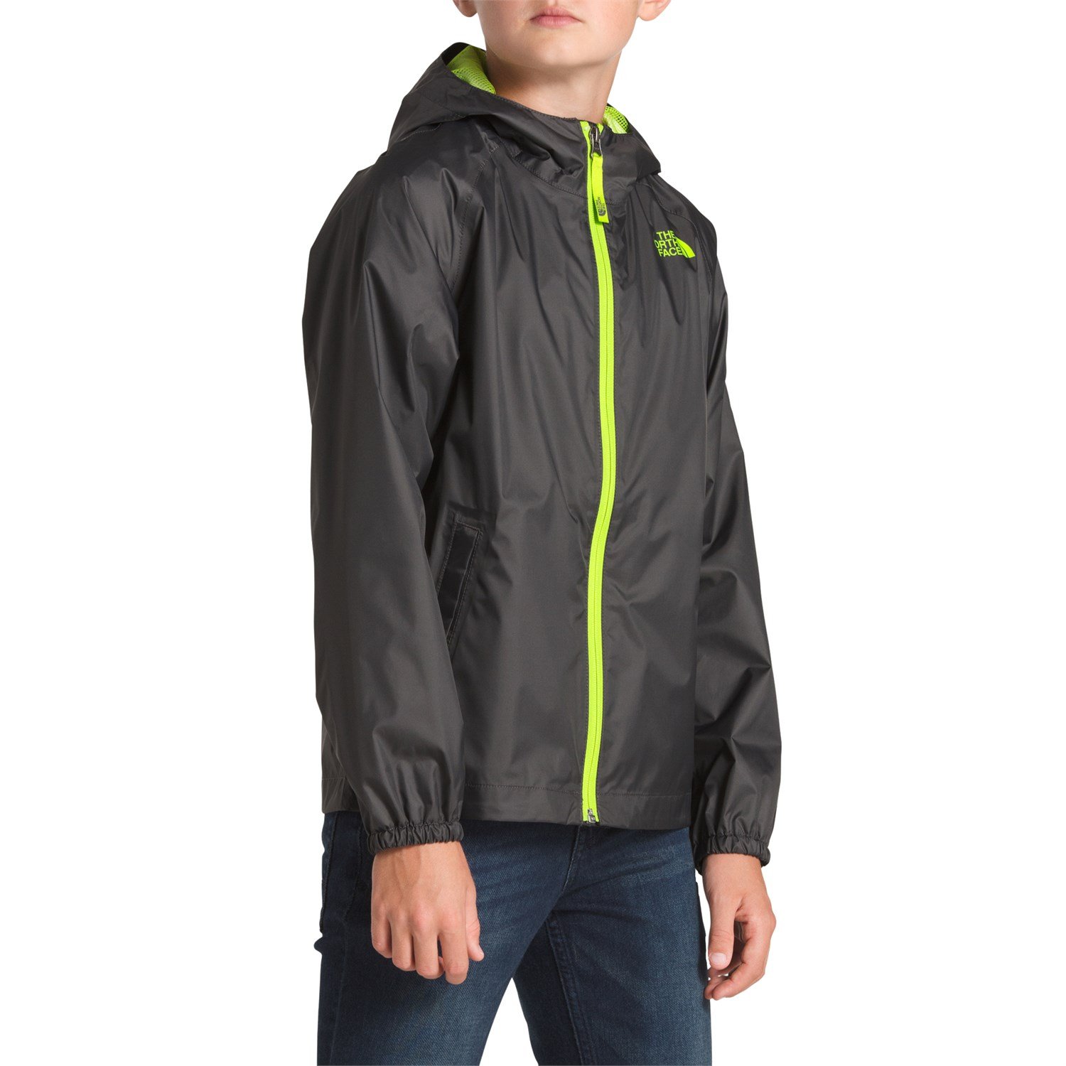 north face youth zipline rain jacket
