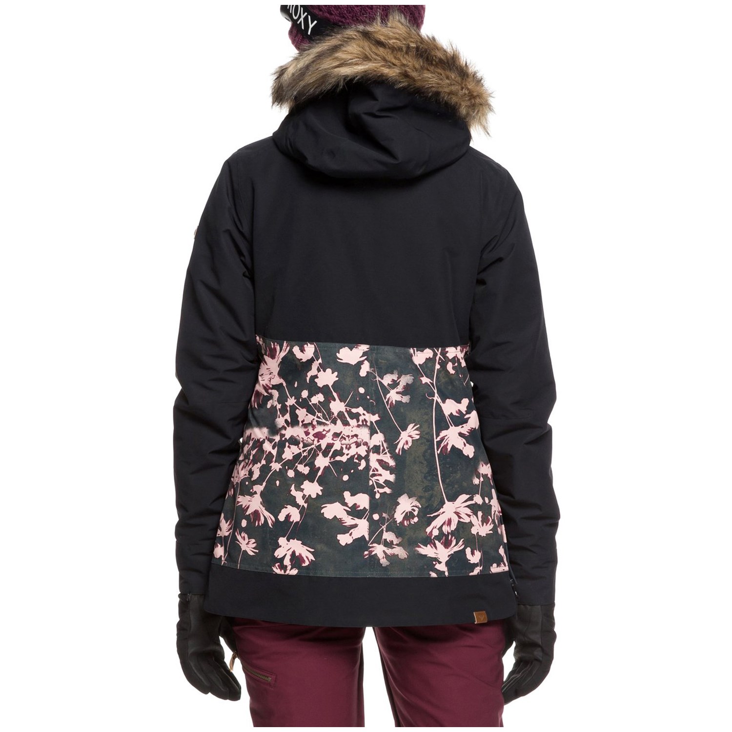 roxy shelter jacket black