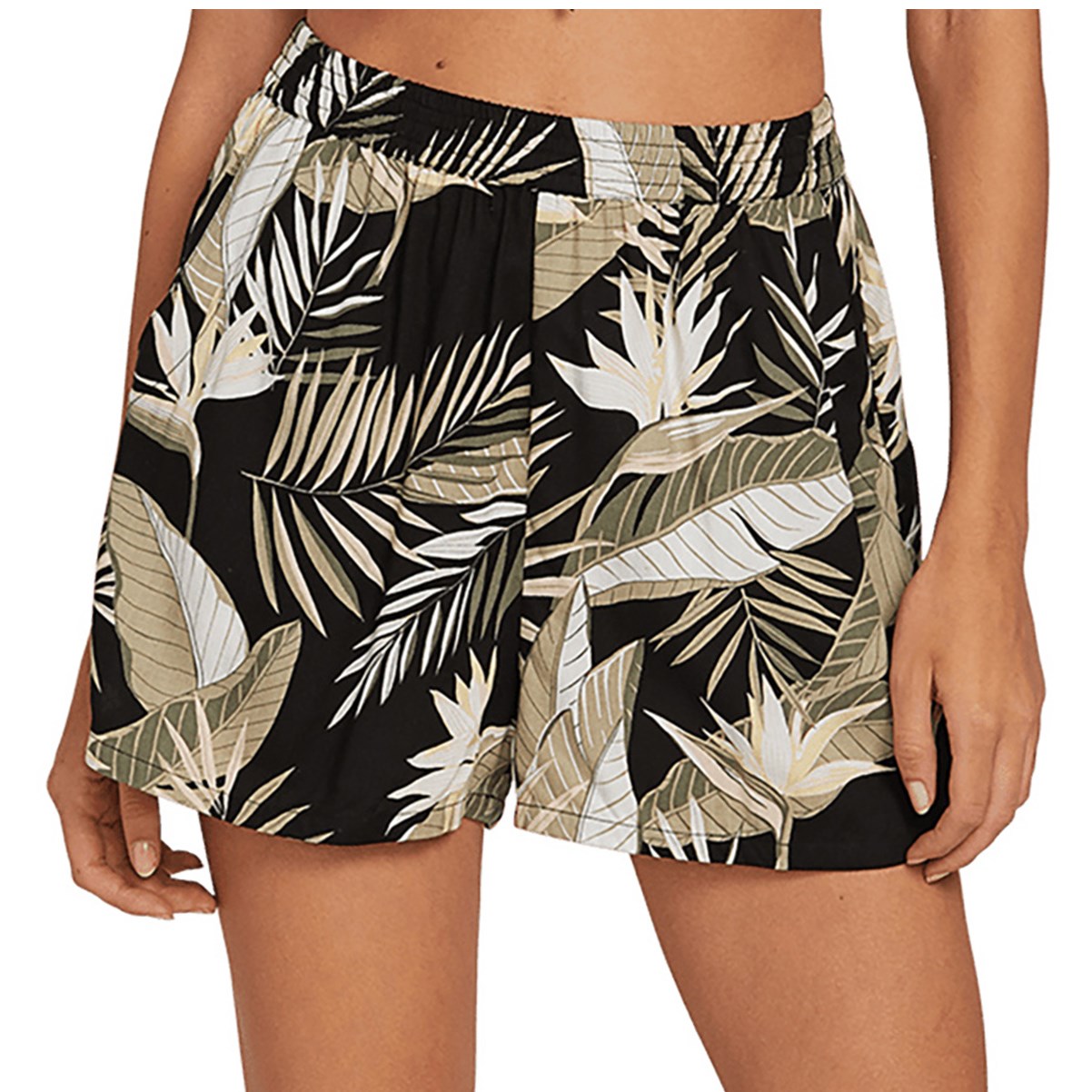 high waisted runner shorts