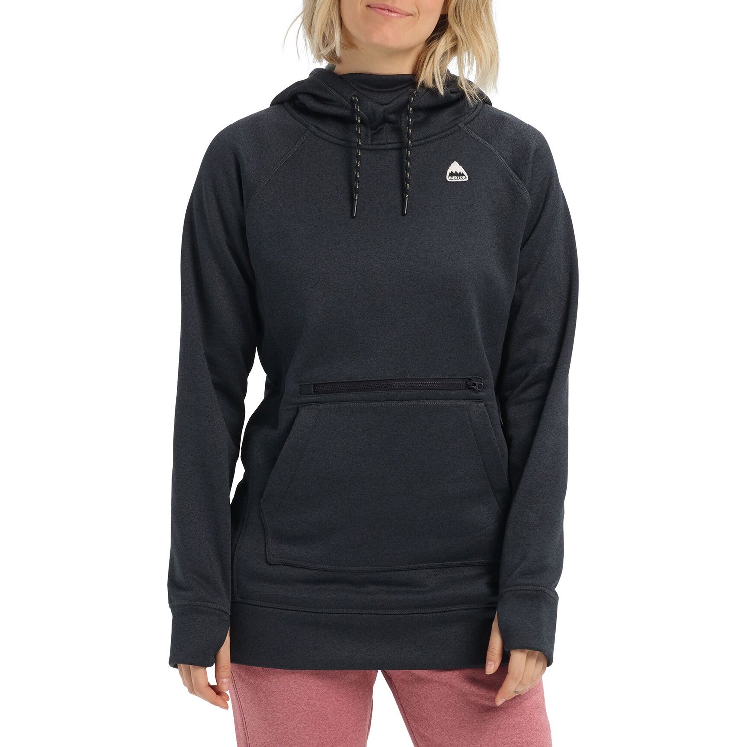 zipper front sweatshirt