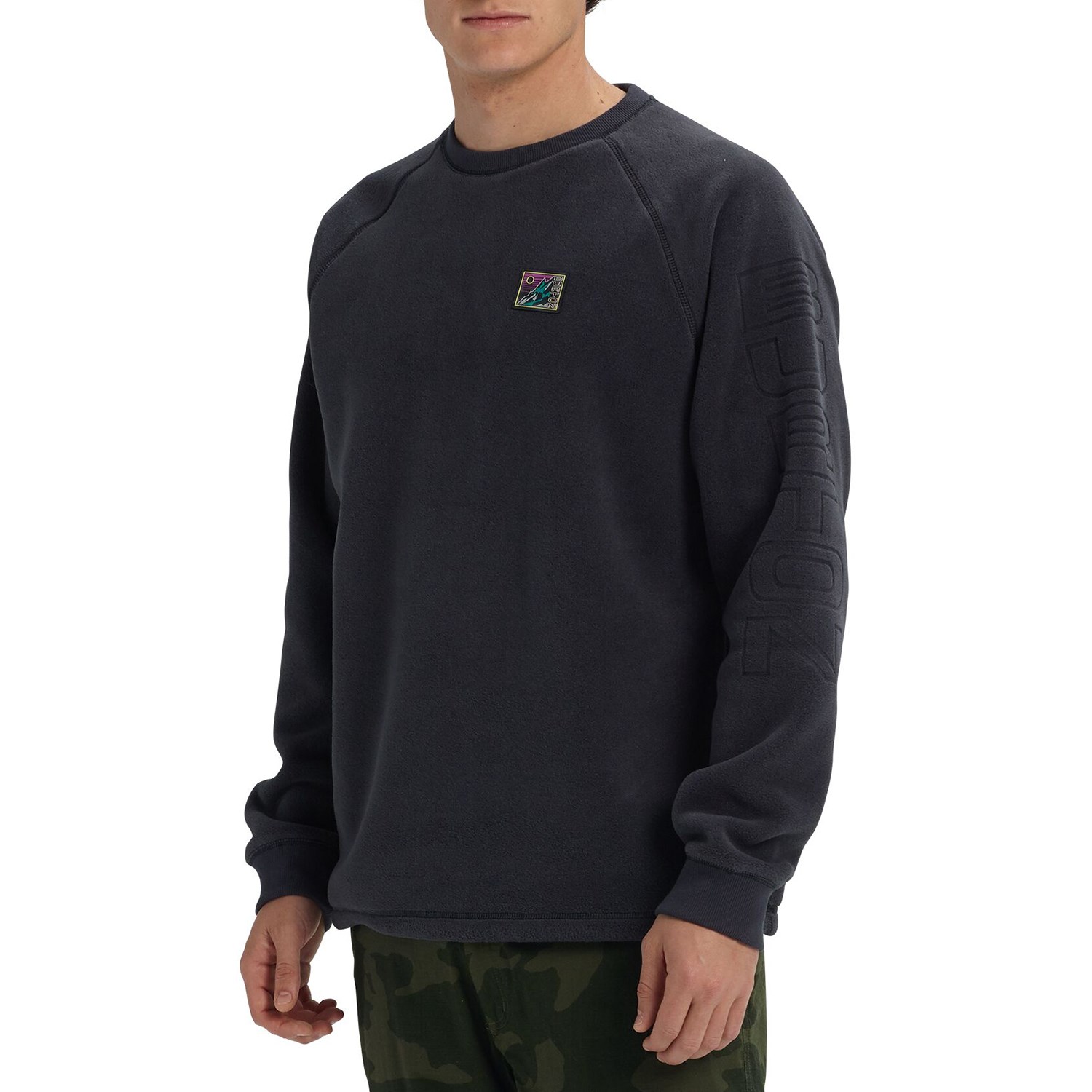 men's burton westmate polartec crew sweatshirt