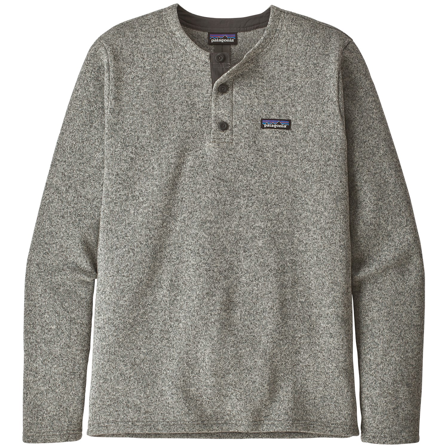 Fleece on sale henley sweatshirt