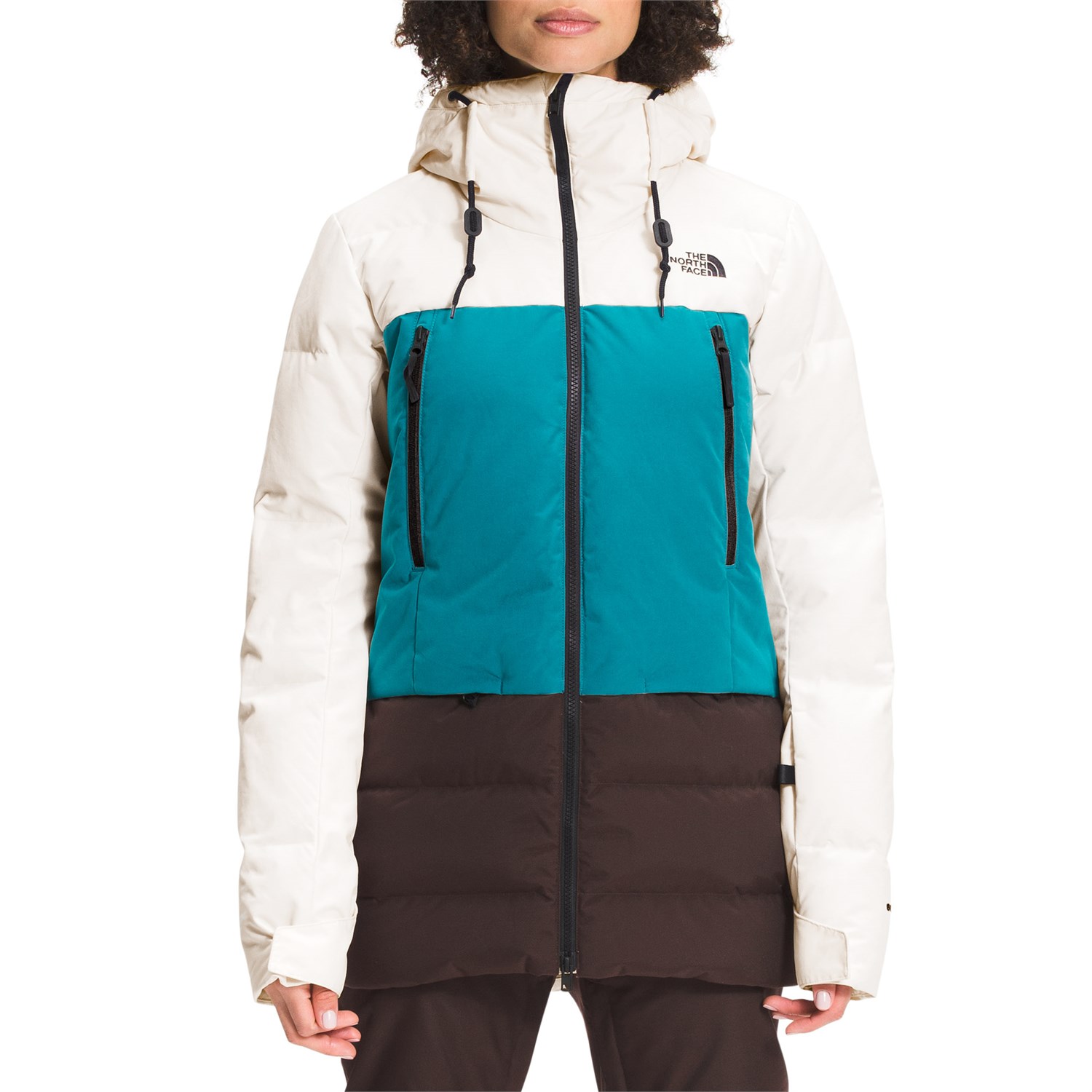 north face down hooded jacket womens