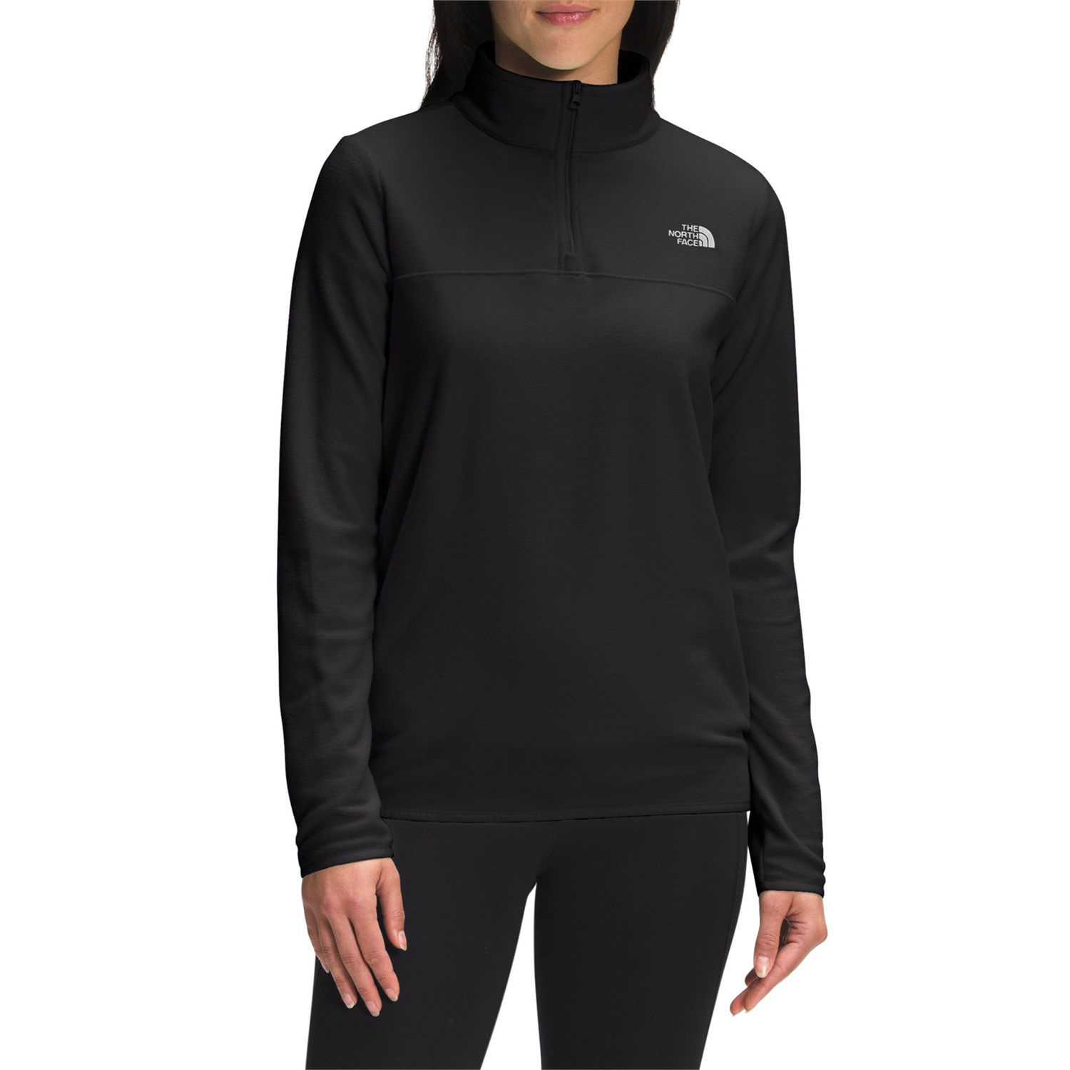 north face quarter zip fleece womens