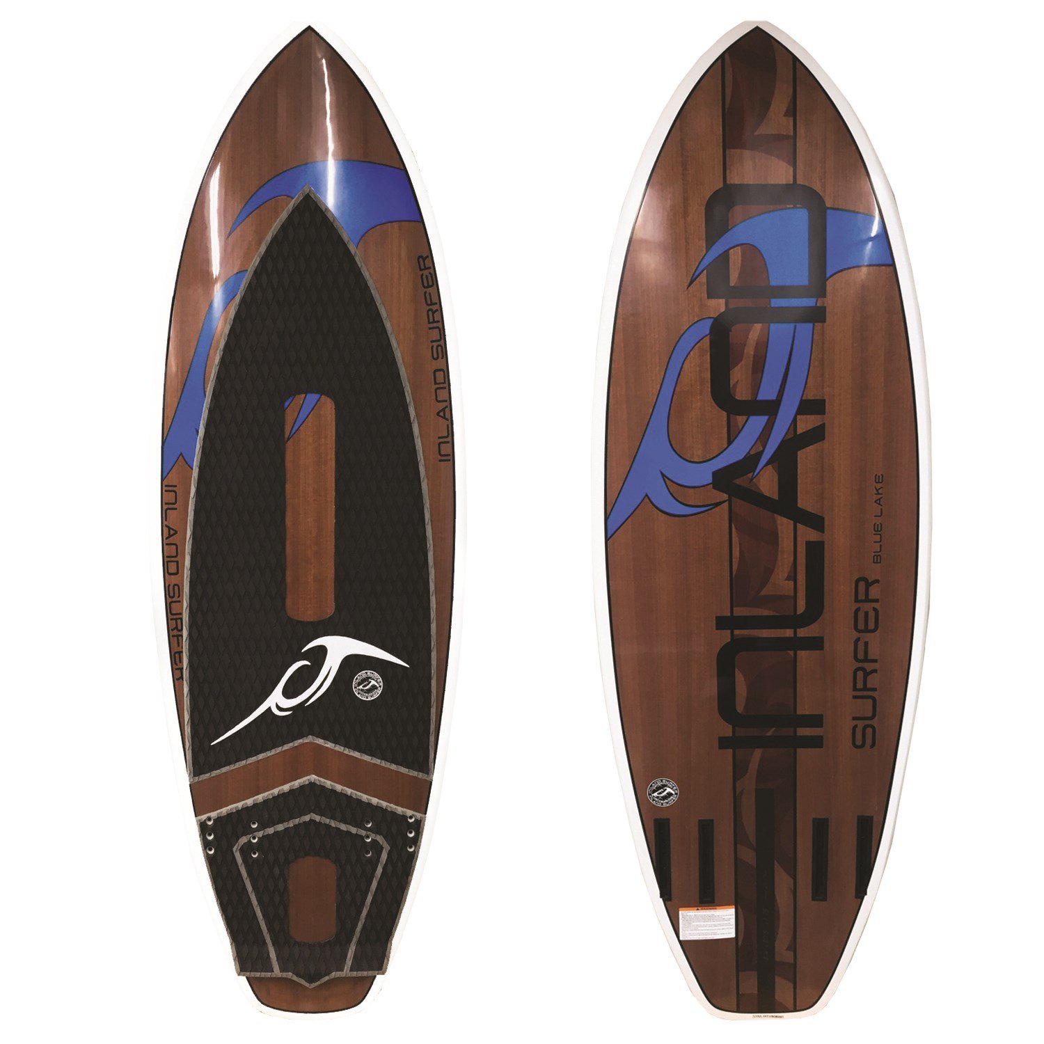 blue lake wakesurf board