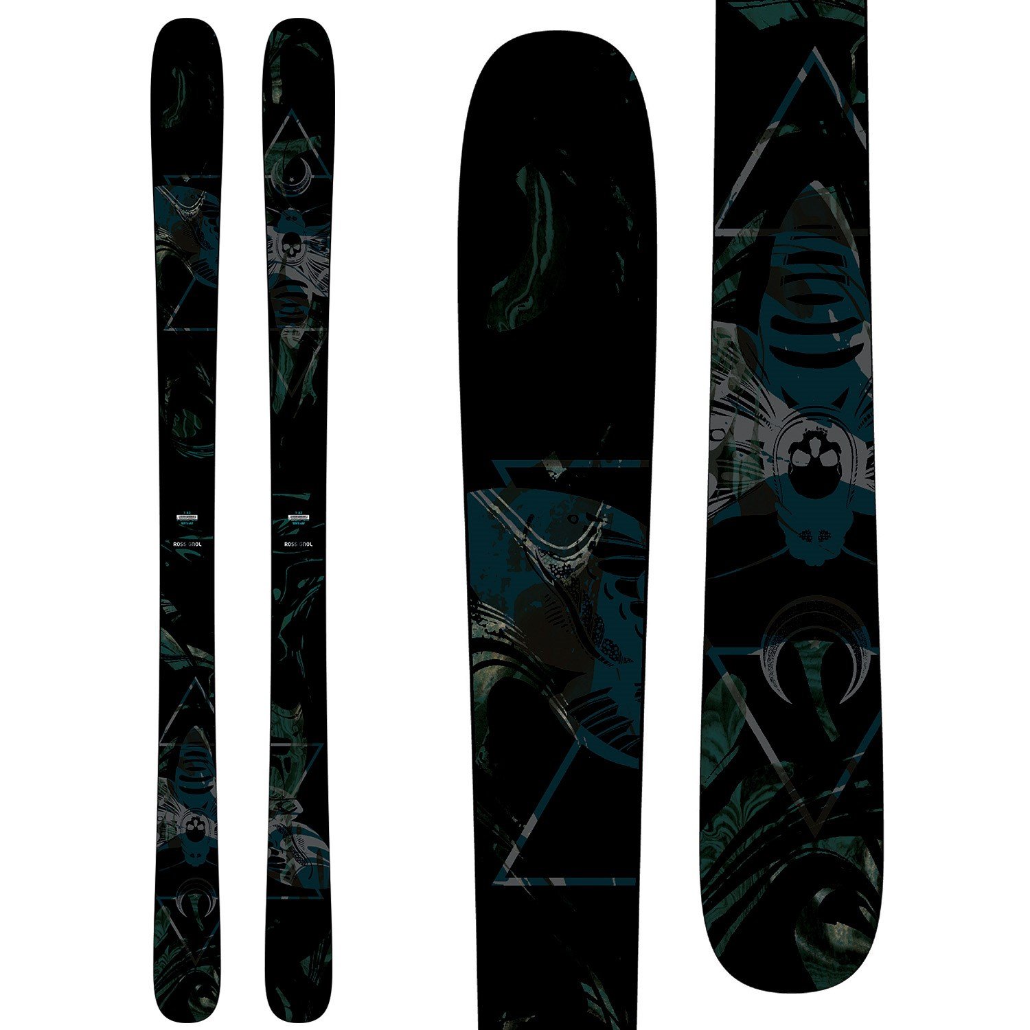 2020 Rossignol Black OPS Pro 158cm Skis 