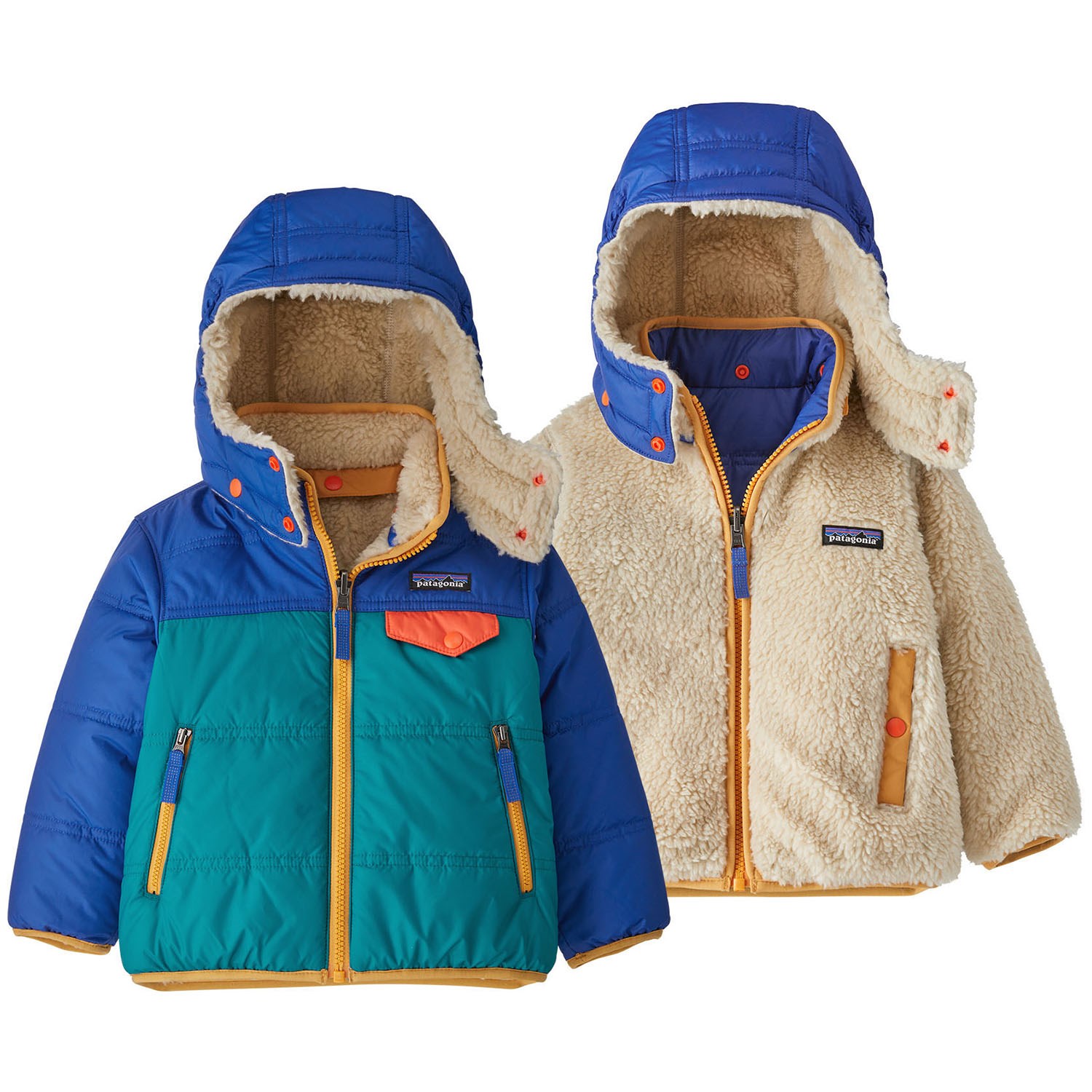 Patagonia Reversible Tribbles Hoodie - Infants' | evo