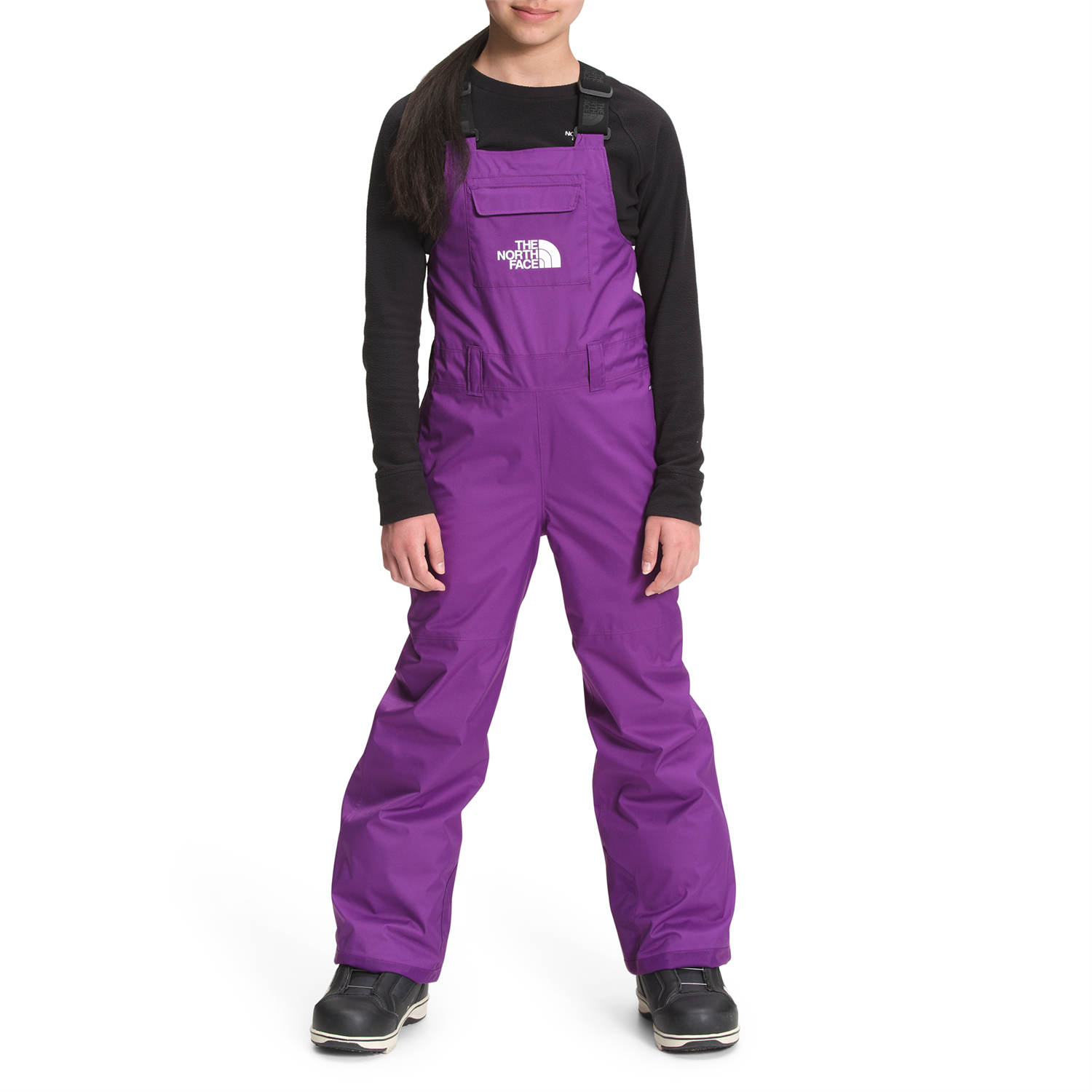 the north face youth freedom insulated bib