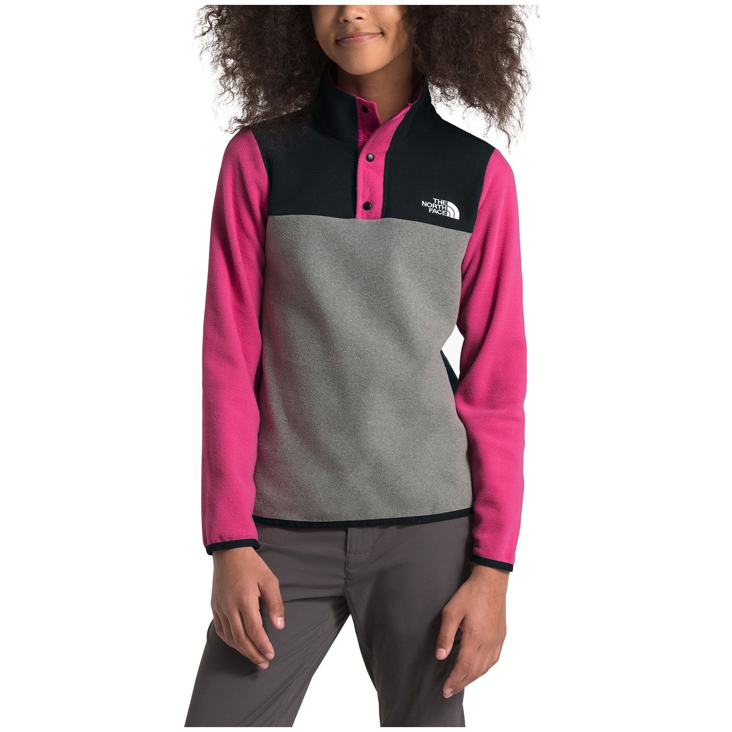 north face snap pullover