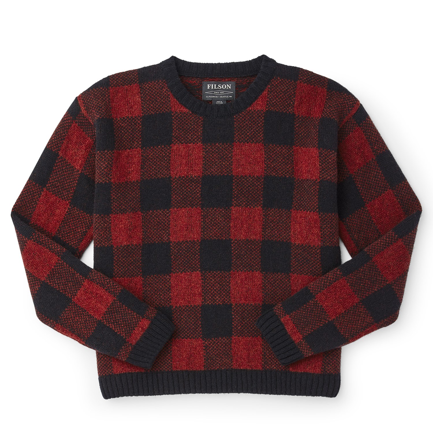 Filson Buffalo Check Sweater - Women's | evo