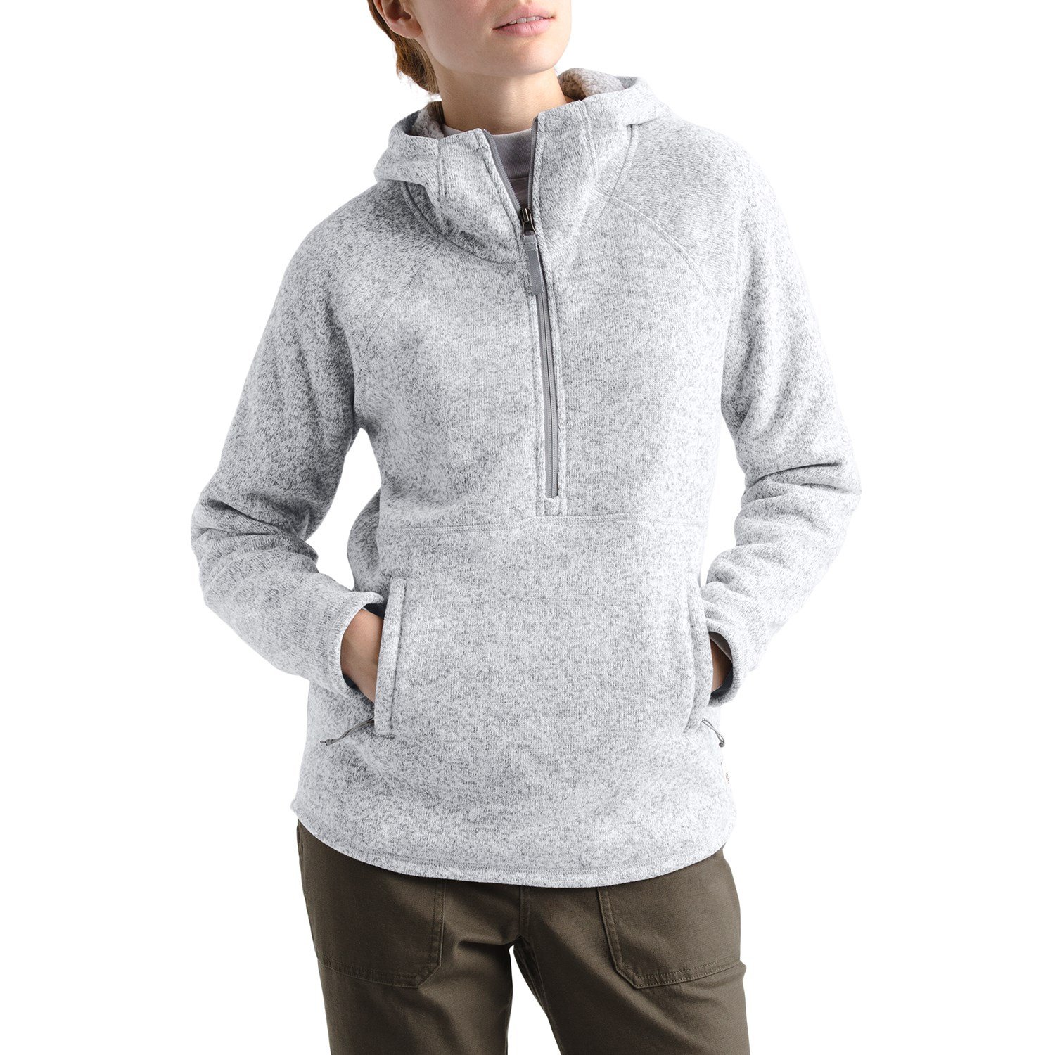north face women's crescent hoodie pullover