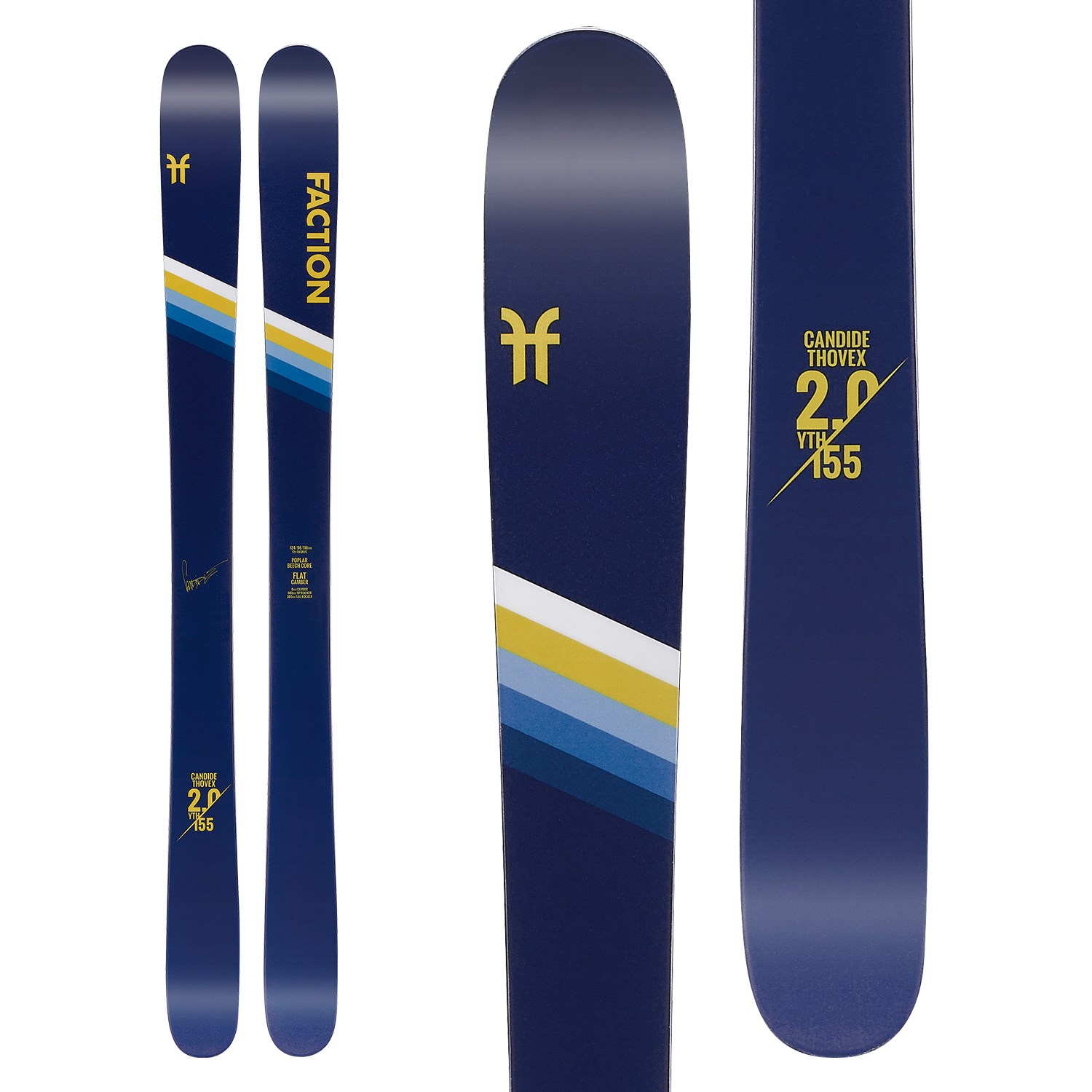 freestyleスキー　faction CT 2.0 155cm